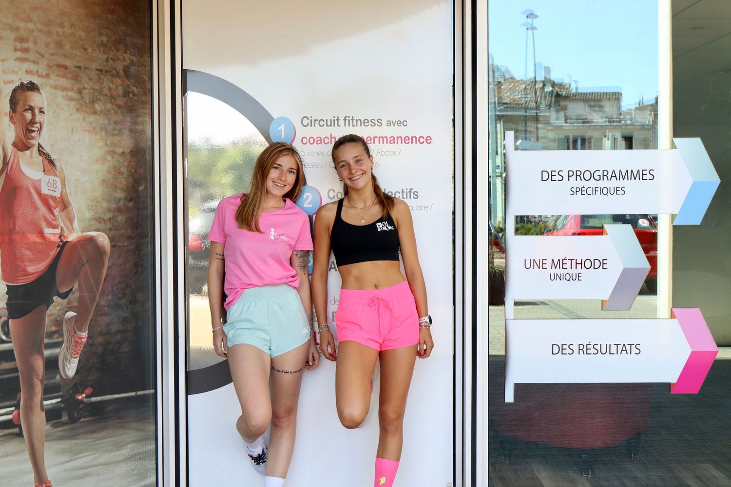 Portrait professionnel d'entreprise pour une salle de sport à bordeaux.