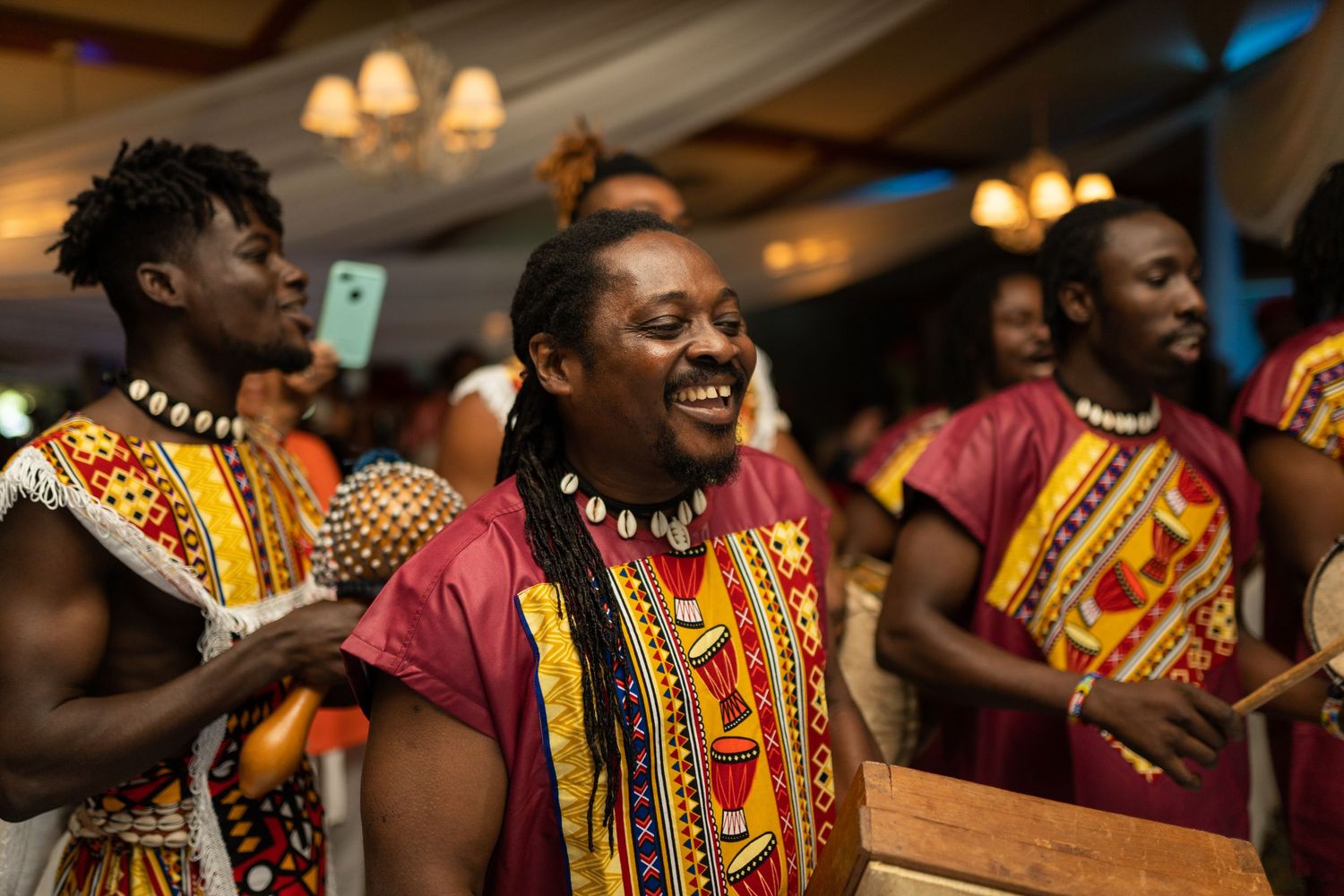 African traditional wedding dancer performer candid photography Central Florida