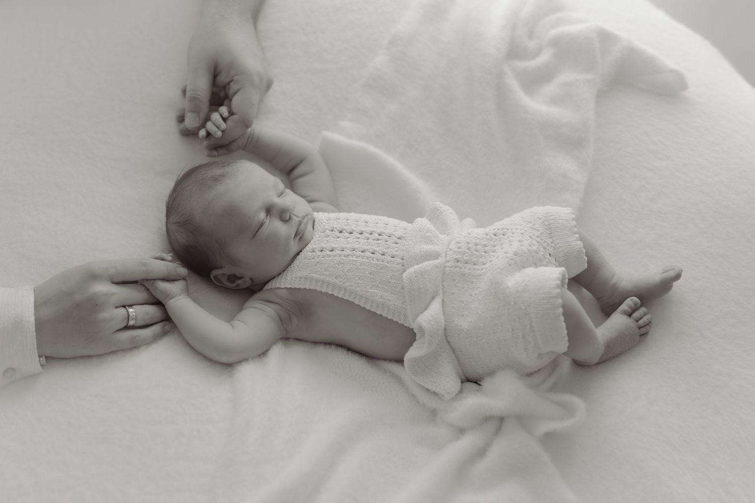 Newborn Foto-Shooting im Tageslichtstudio Schöftland