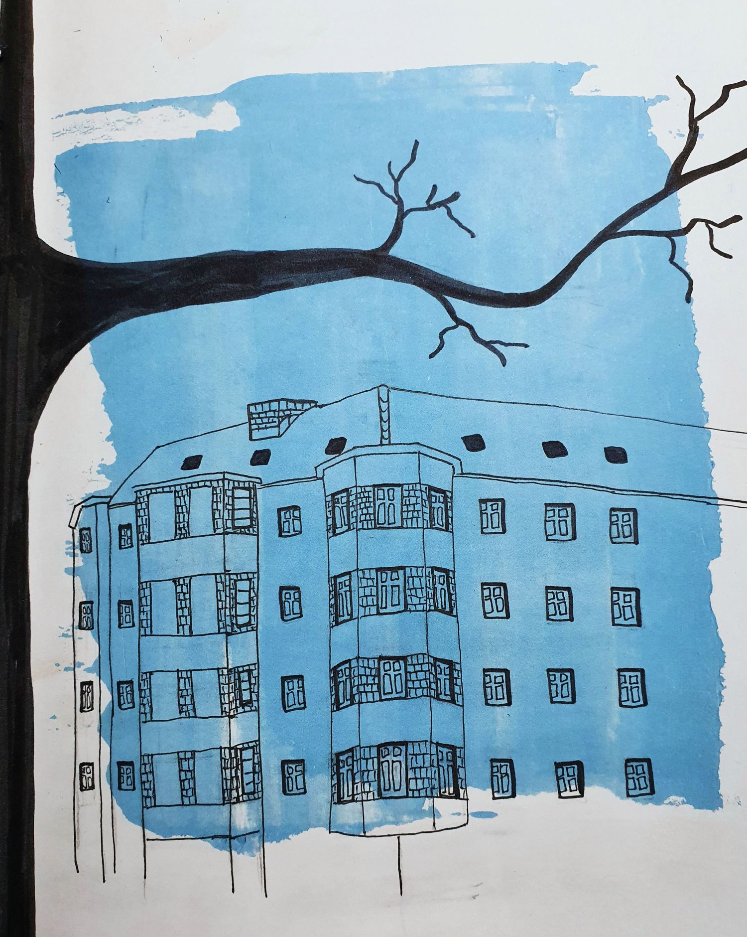 Urban Sketching, Artwork