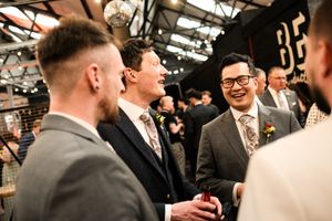 Tyne Bank Brewery wedding photography. BSC Wedding Photography, Candid wedding photographer Newcastle upon Tyne UK