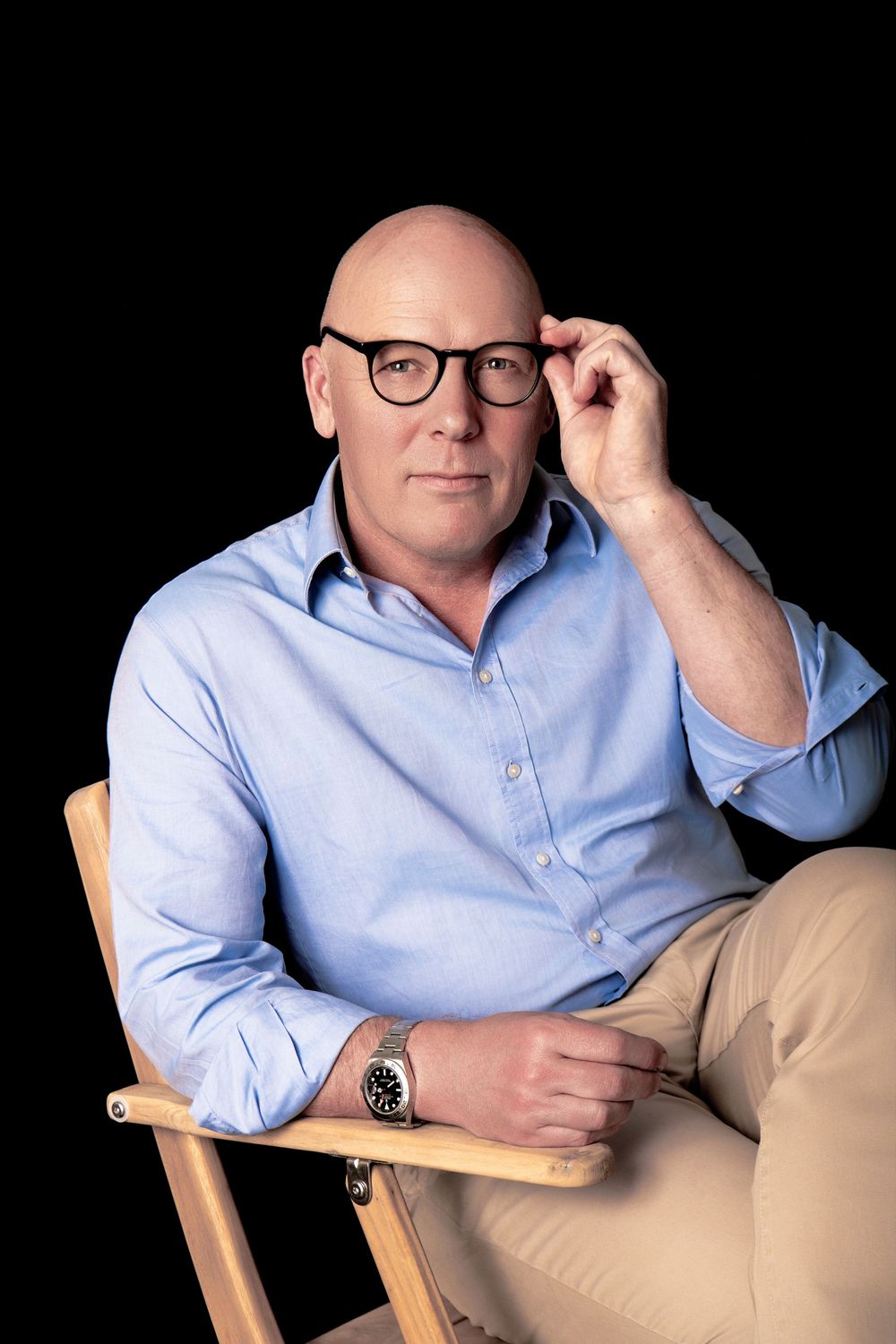 Professional headshot of Robert Lankester, one of the directors of Orcas Travel, photographed in Ipswich Studios.