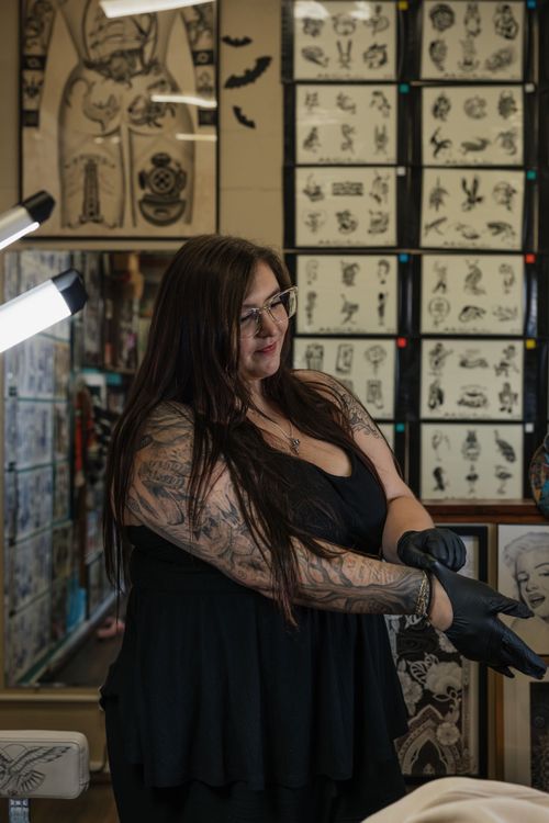 Tattoo Artist Branding Photos