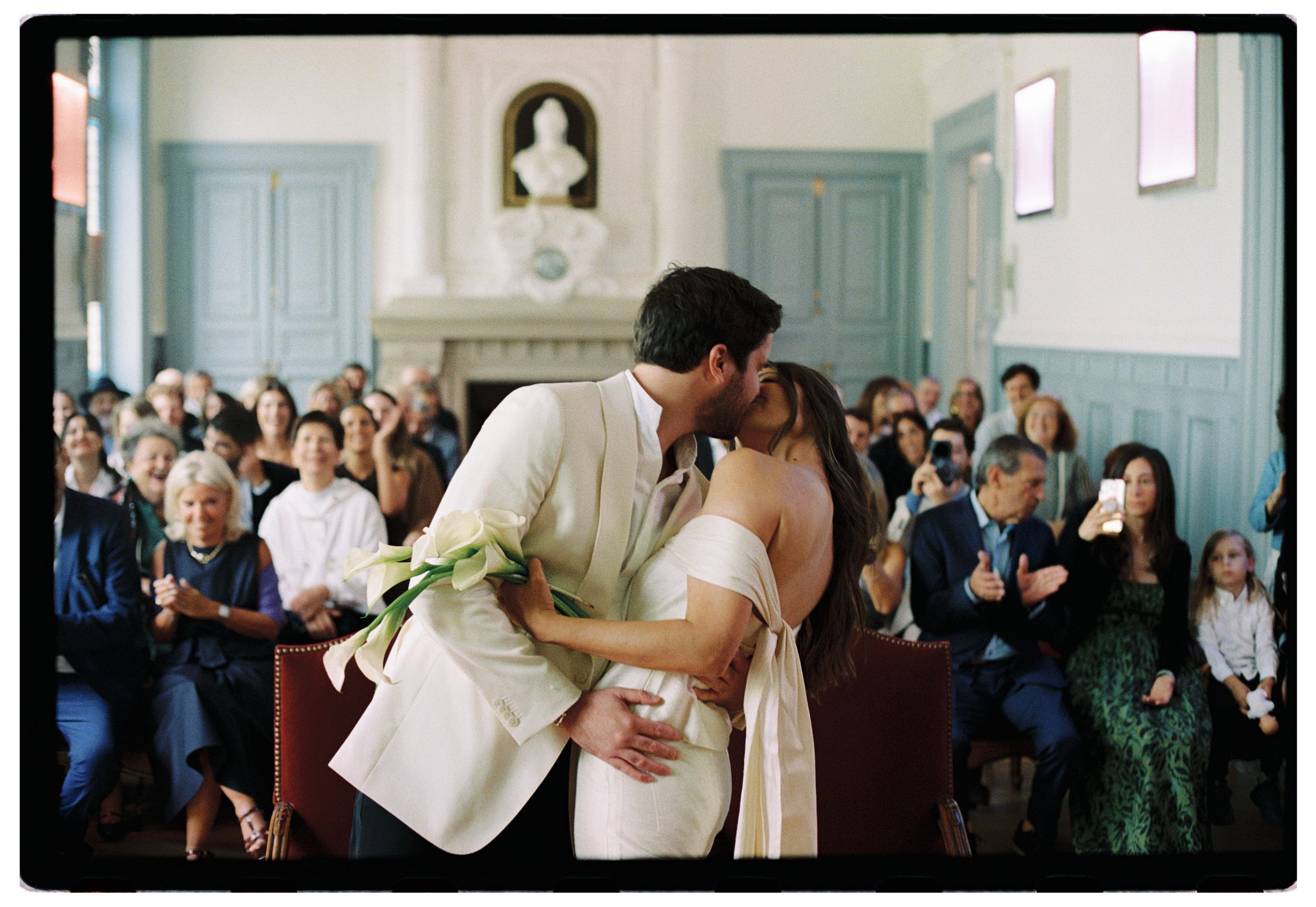 Paris civil wedding, paris civil wedding photographer, paris film photographer, paris film wedding photographer, 35mm film, mairie