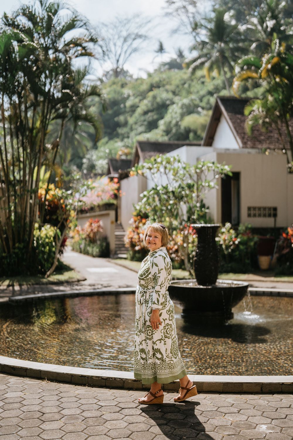 Romantic couple photoshoot at The Samaya Ubud