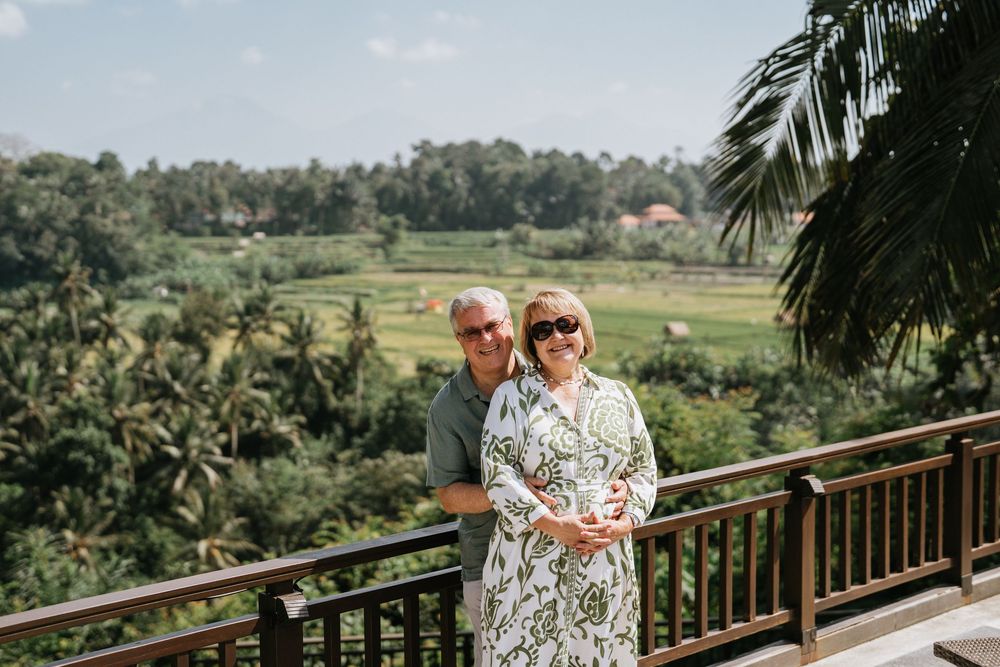 Romantic couple photoshoot at The Samaya Ubud