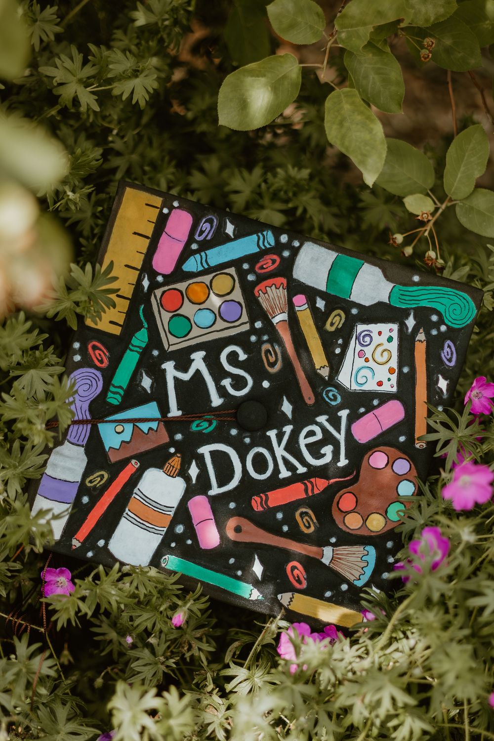 art teacher cap graduation