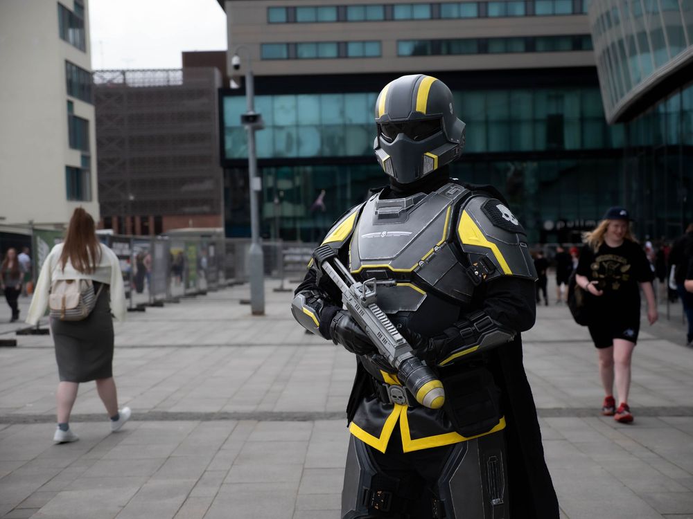 Comic con Liverpool Cosplay photographer Nottingham Derby Helldiver