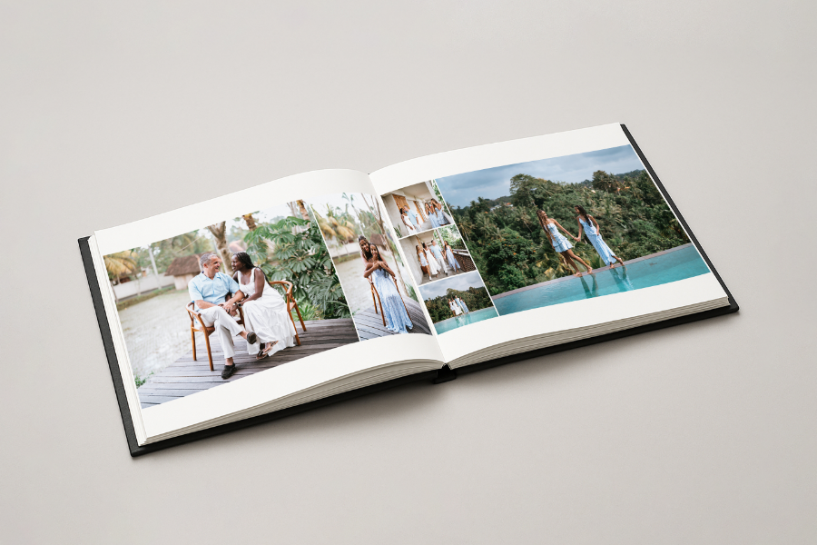 Custom printed photo album by Bali Image Photography
