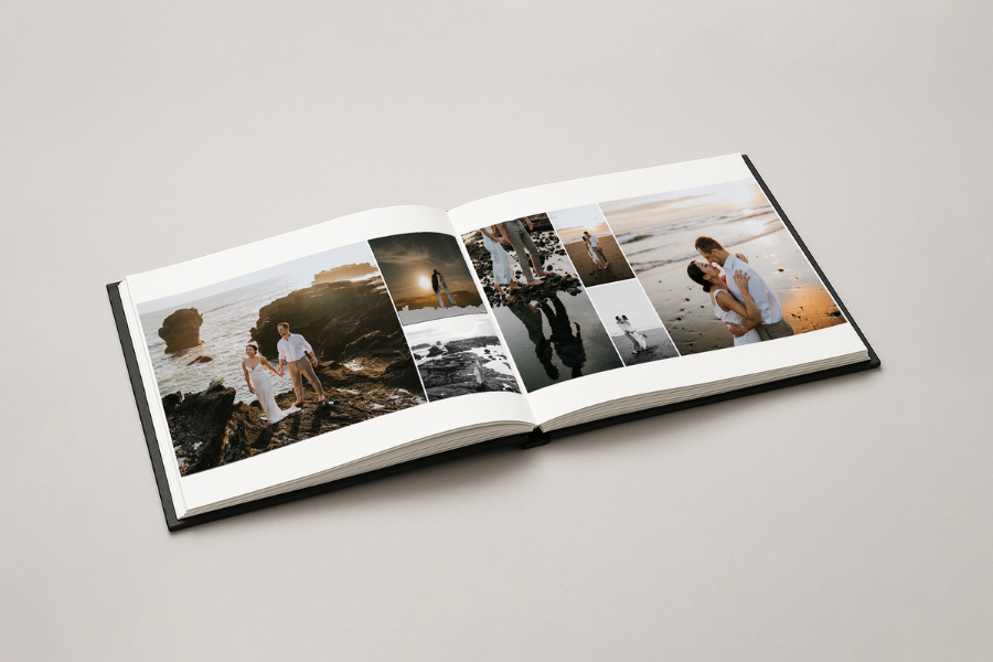 Custom printed photo album by Bali Image Photography