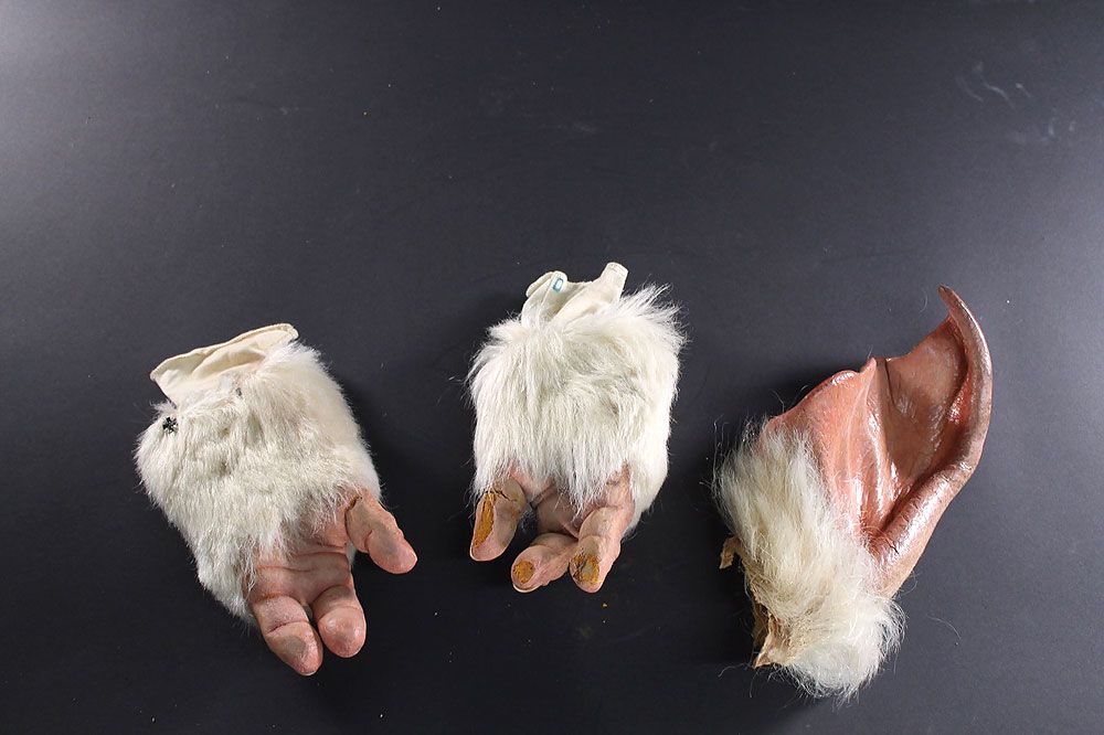 Daffy restoration hands and ear