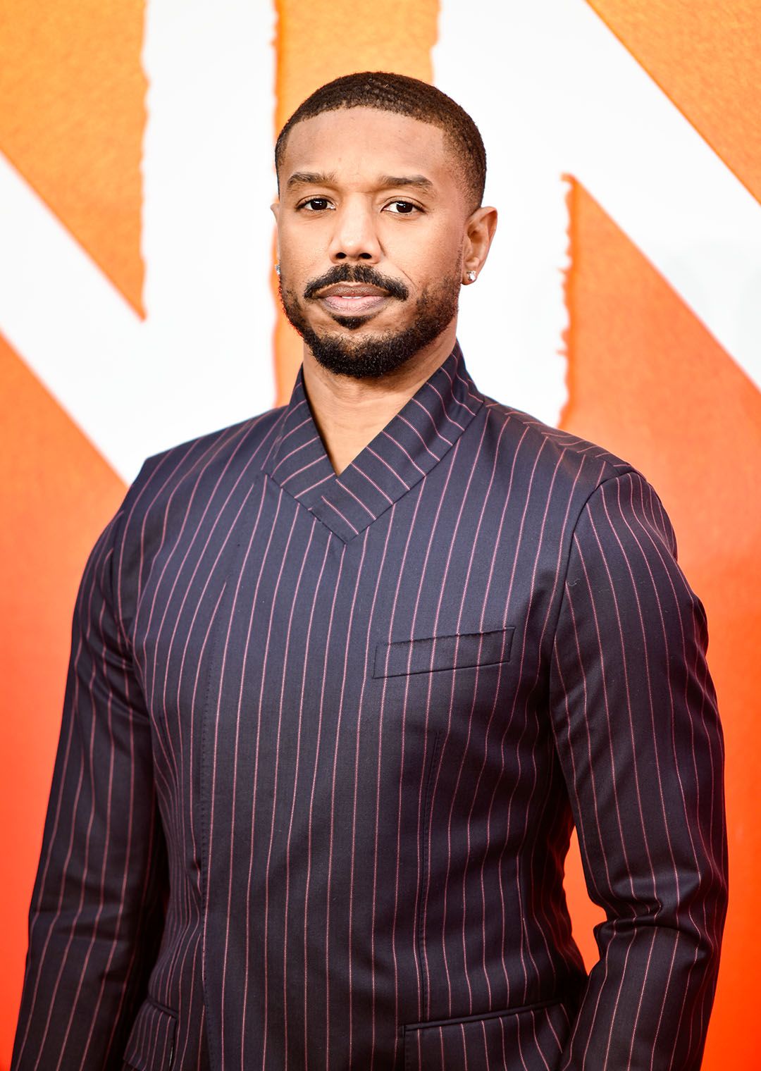 Michael B Jordan attends Sinners European Movie Premiere at London's Leicester square