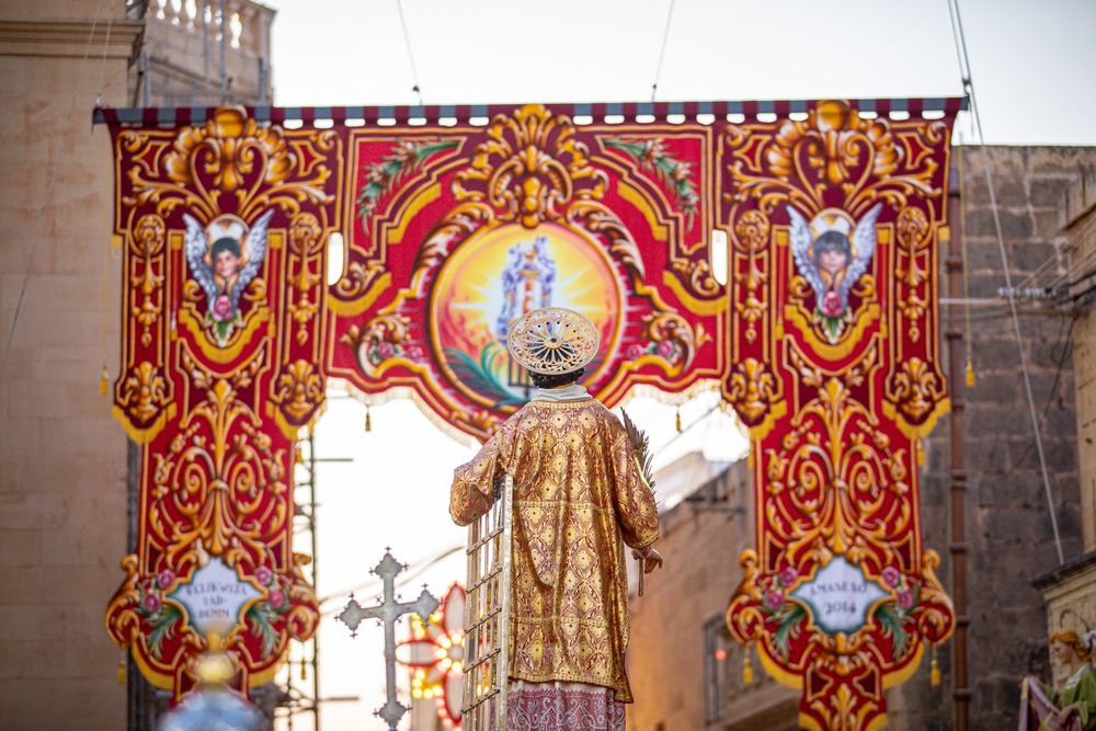 San Lawrenz Festa, Gozo Purcissjoni Tradition