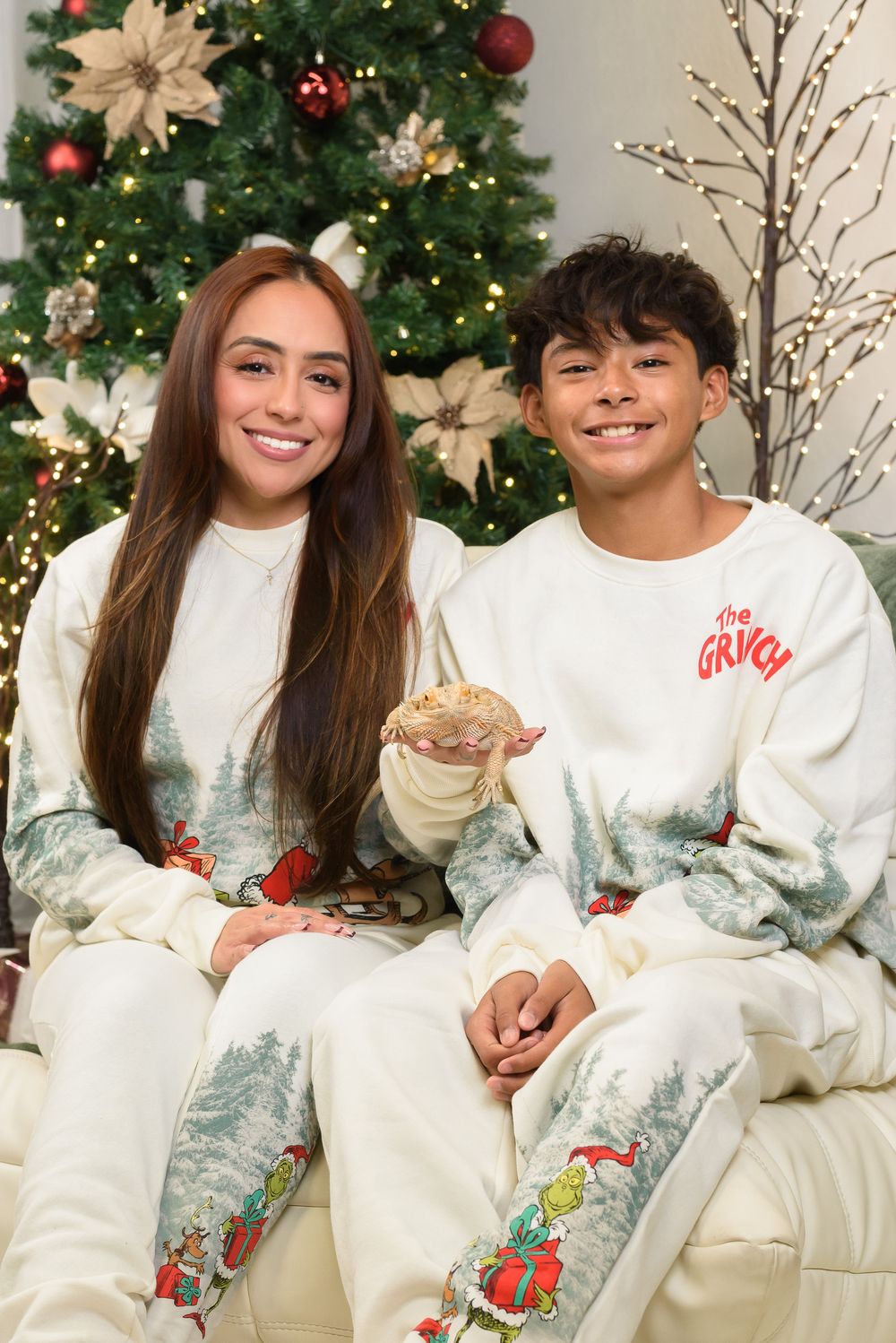 Holiday family photoshoot in San Diego