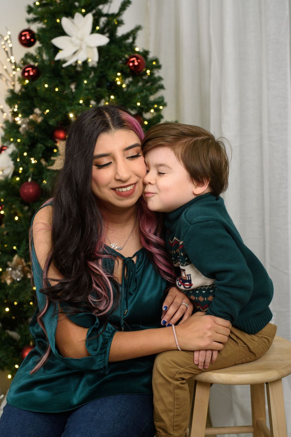 Christmas mini session photography in San Diego