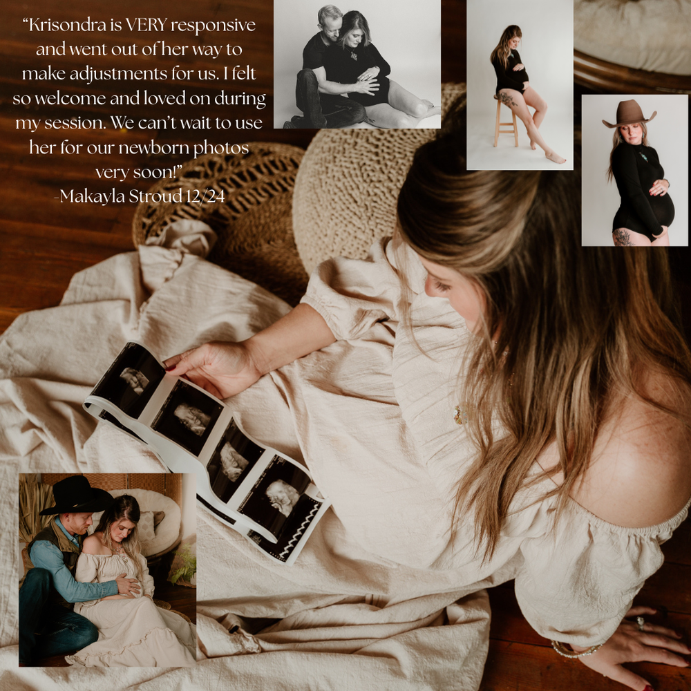 "VERY responsive and went out of her way to make adjustments for us" KP Portraits Review Newborn and Maternity East Texas Photographer