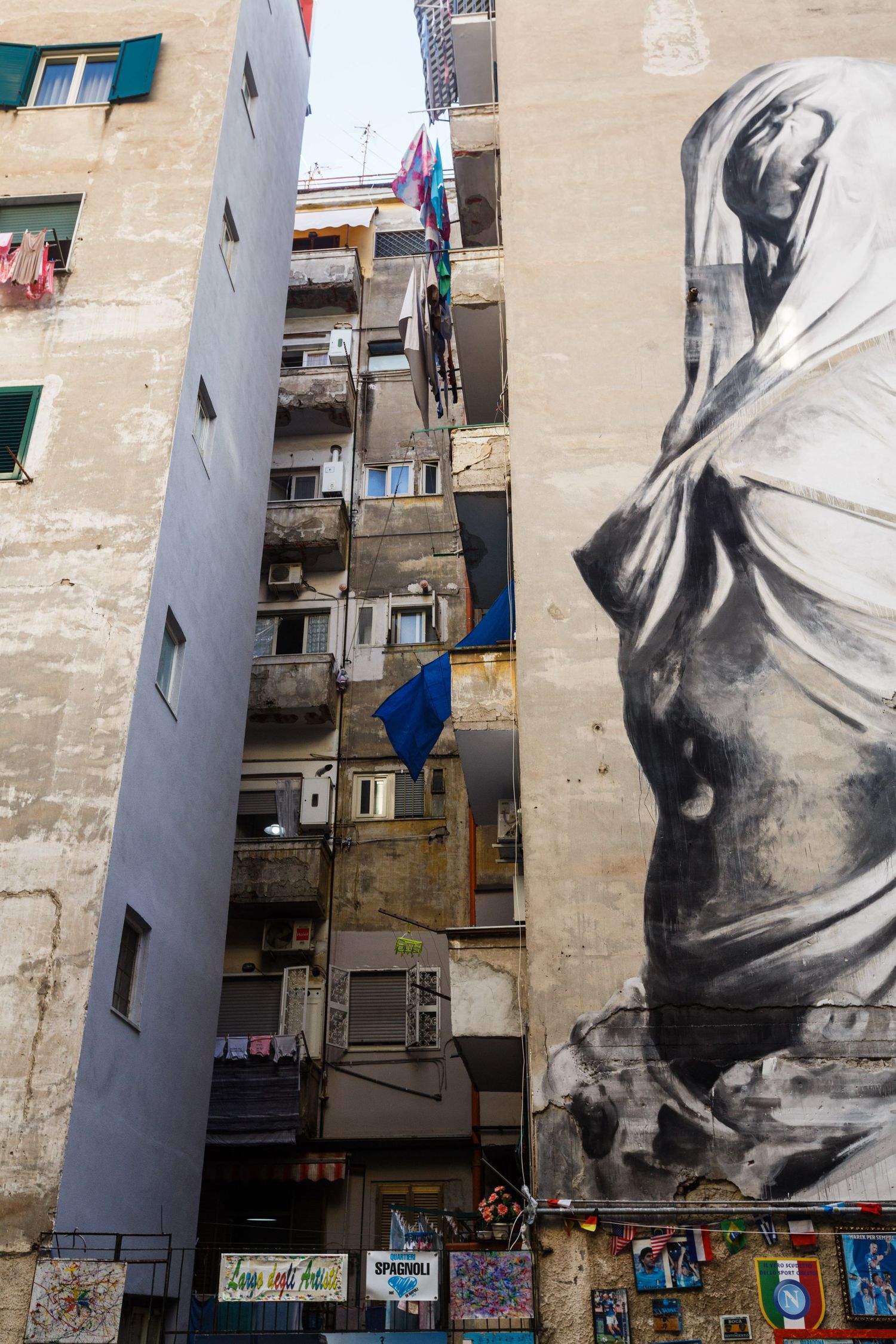 Spanish Quarter, Quartieri Spagnoli, Naples, Italy, Street Photography, Napoli