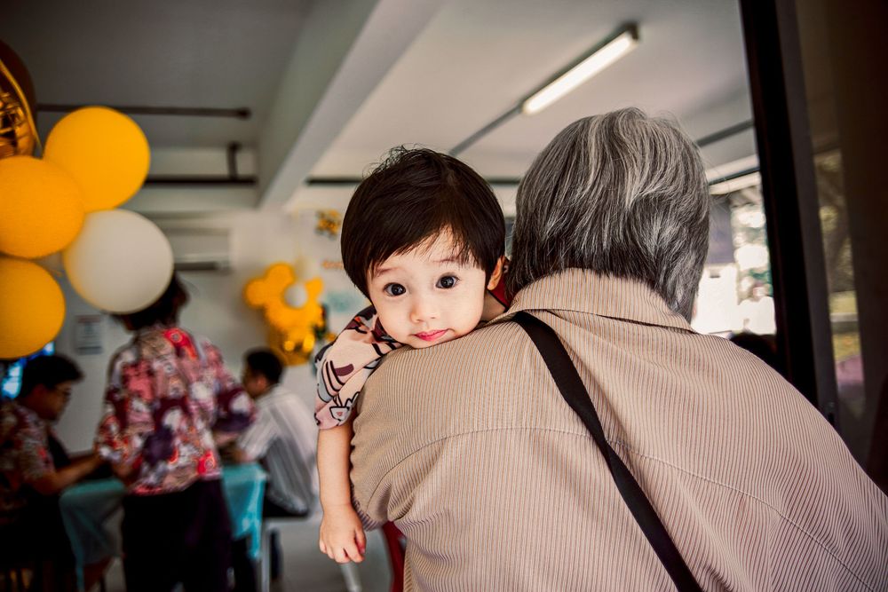 Family kids 1st birthday parties photography singapore