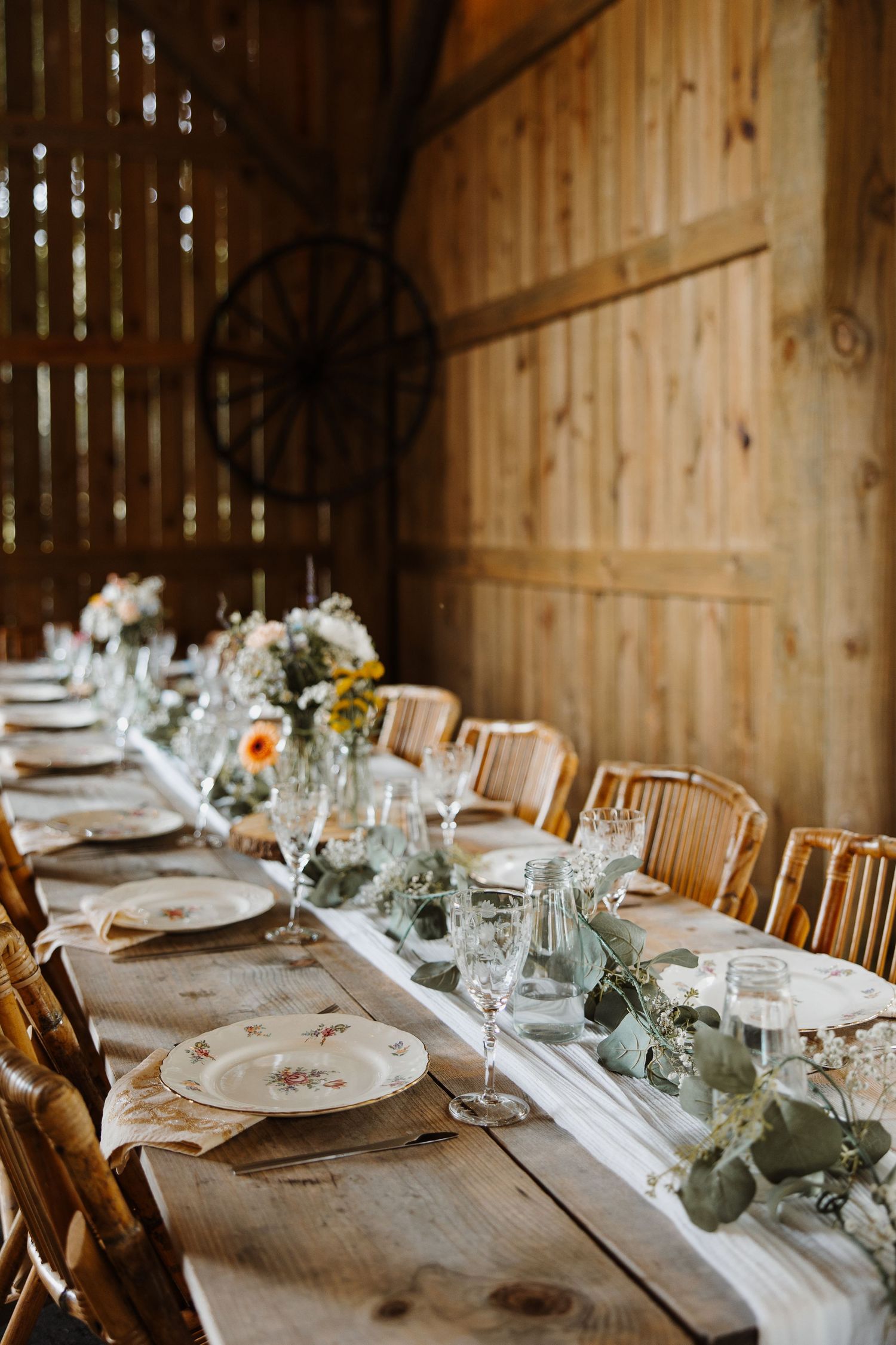 Catholic wedding reception