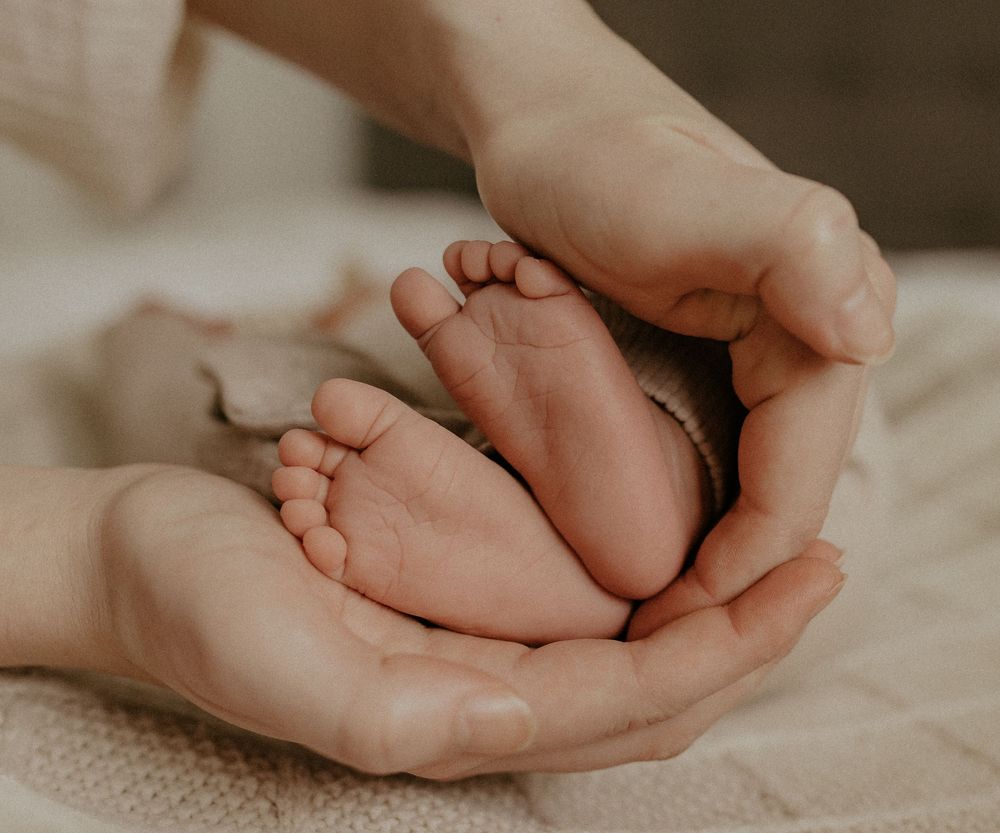 Kleine voetjes details