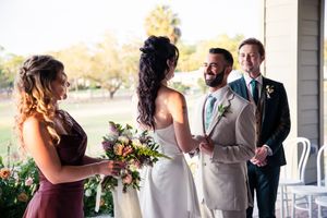 Micro wedding photography on a golf course venue in Tampa, Dunedin, Clearwater, St Pete, Naples, West Palm, Florida, England and Scotland