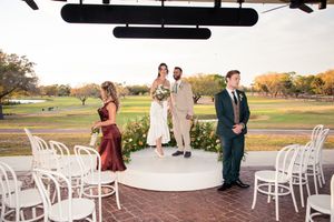 Micro wedding photography on a golf course venue in Tampa, Dunedin, Clearwater, St Pete, Naples, West Palm, Florida, England and Scotland