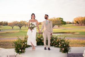 Micro wedding photography on a golf course venue in Tampa, Dunedin, Clearwater, St Pete, Naples, West Palm, Florida, England and Scotland