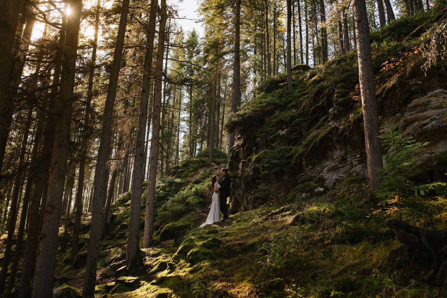 Lake Minnewanka I Banff Elopement