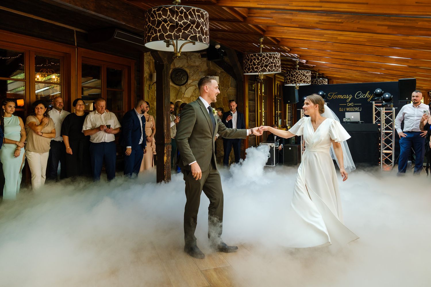 Pierwszy taniec Pary Młodej. Wesele Nowa Łania.
