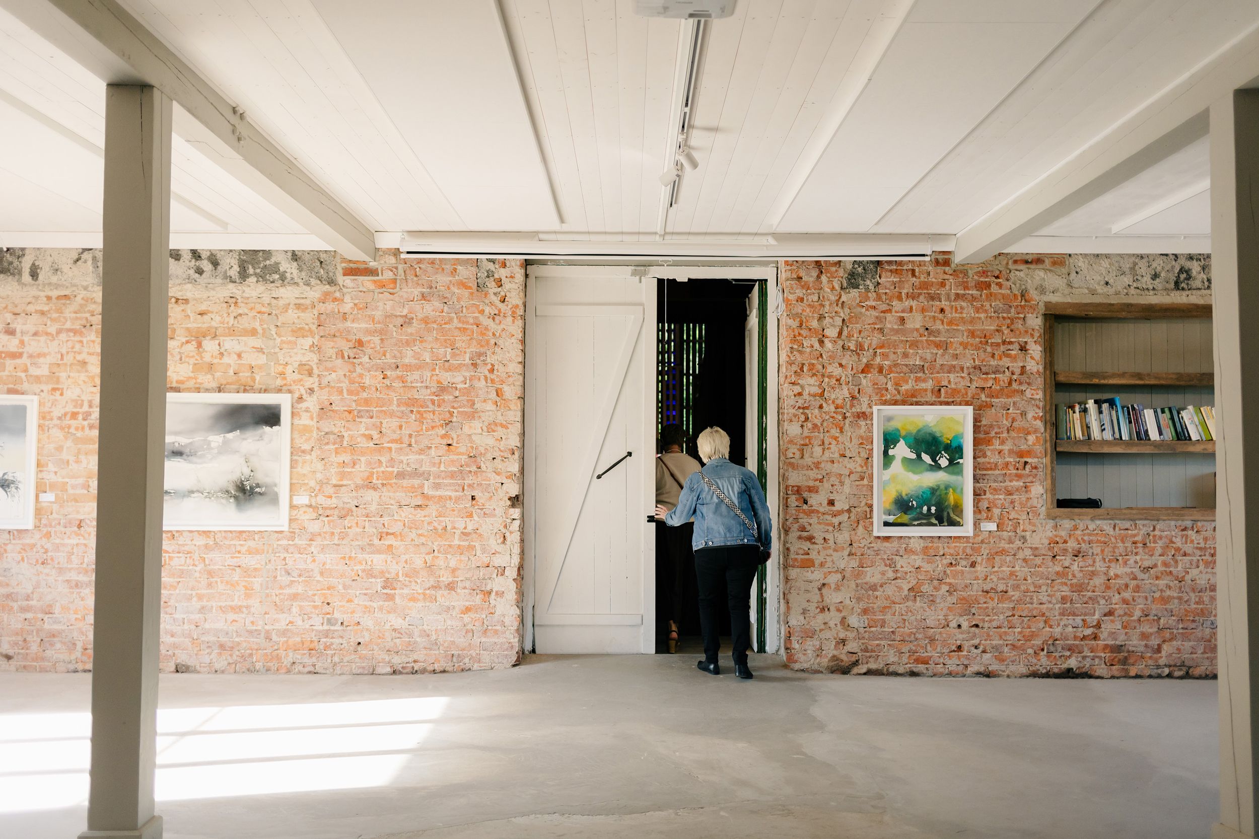 Emmi Christenssons konsert på Borgviks Gård tillsammans med  Jonatan Bengtsson. Fotograf Rebecca Nordin.