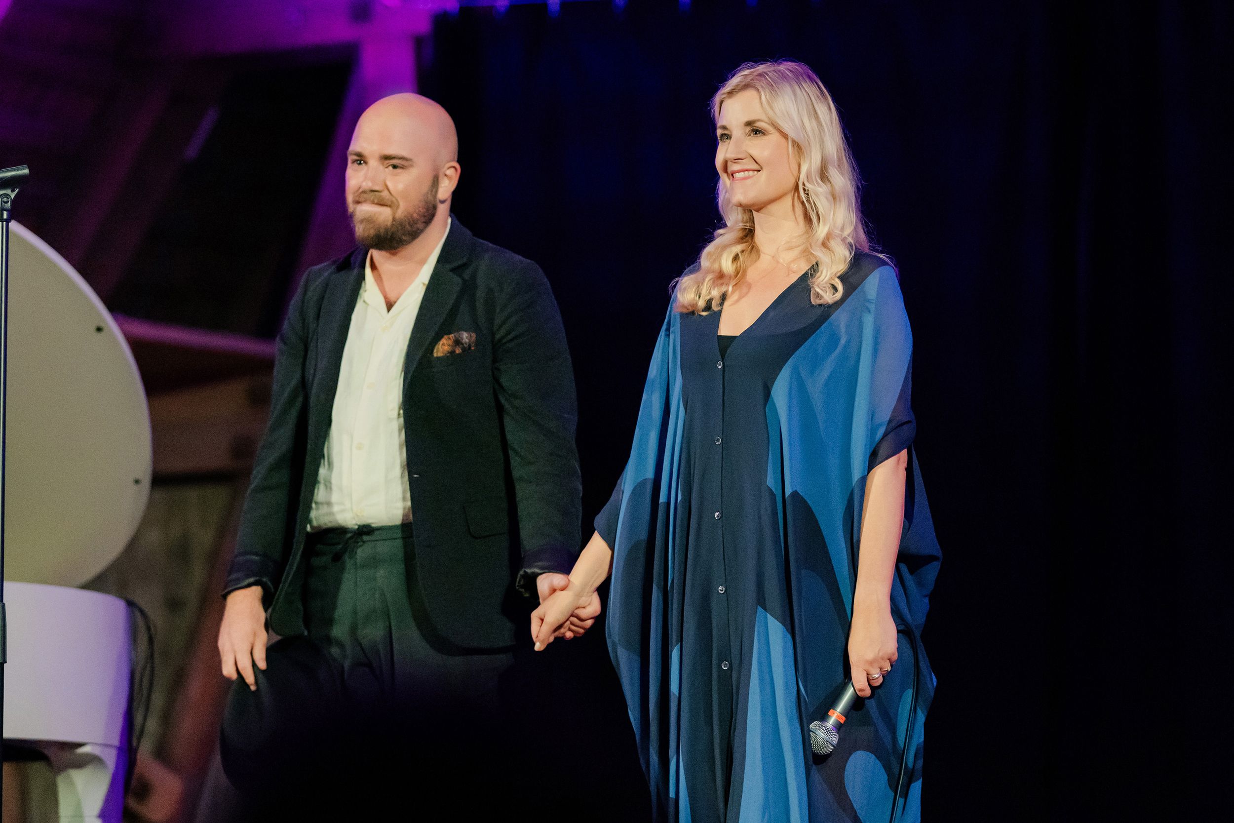 Emmi Christenssons konsert på Borgviks Gård tillsammans med  Jonatan Bengtsson. Fotograf Rebecca Nordin.