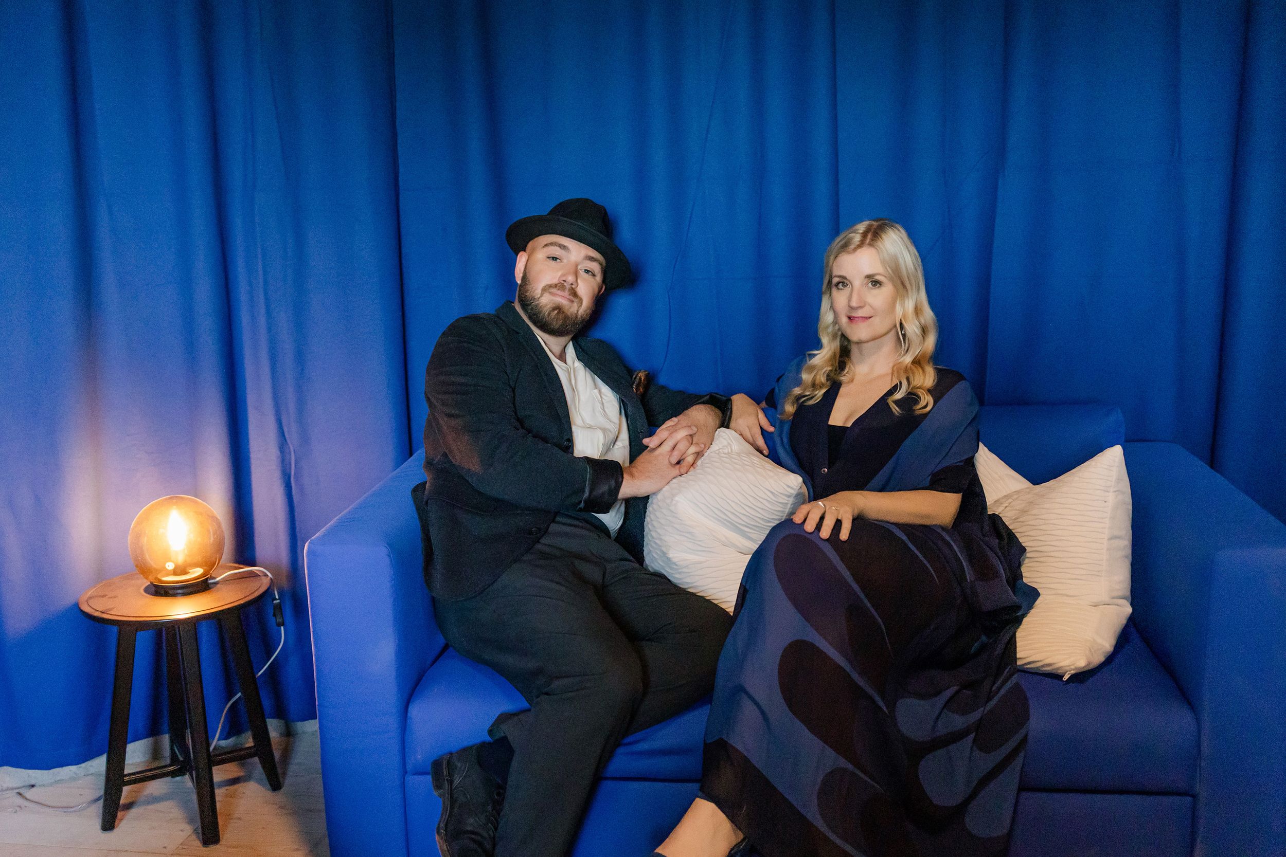 Emmi Christenssons konsert på Borgviks Gård tillsammans med  Jonatan Bengtsson. Fotograf Rebecca Nordin.