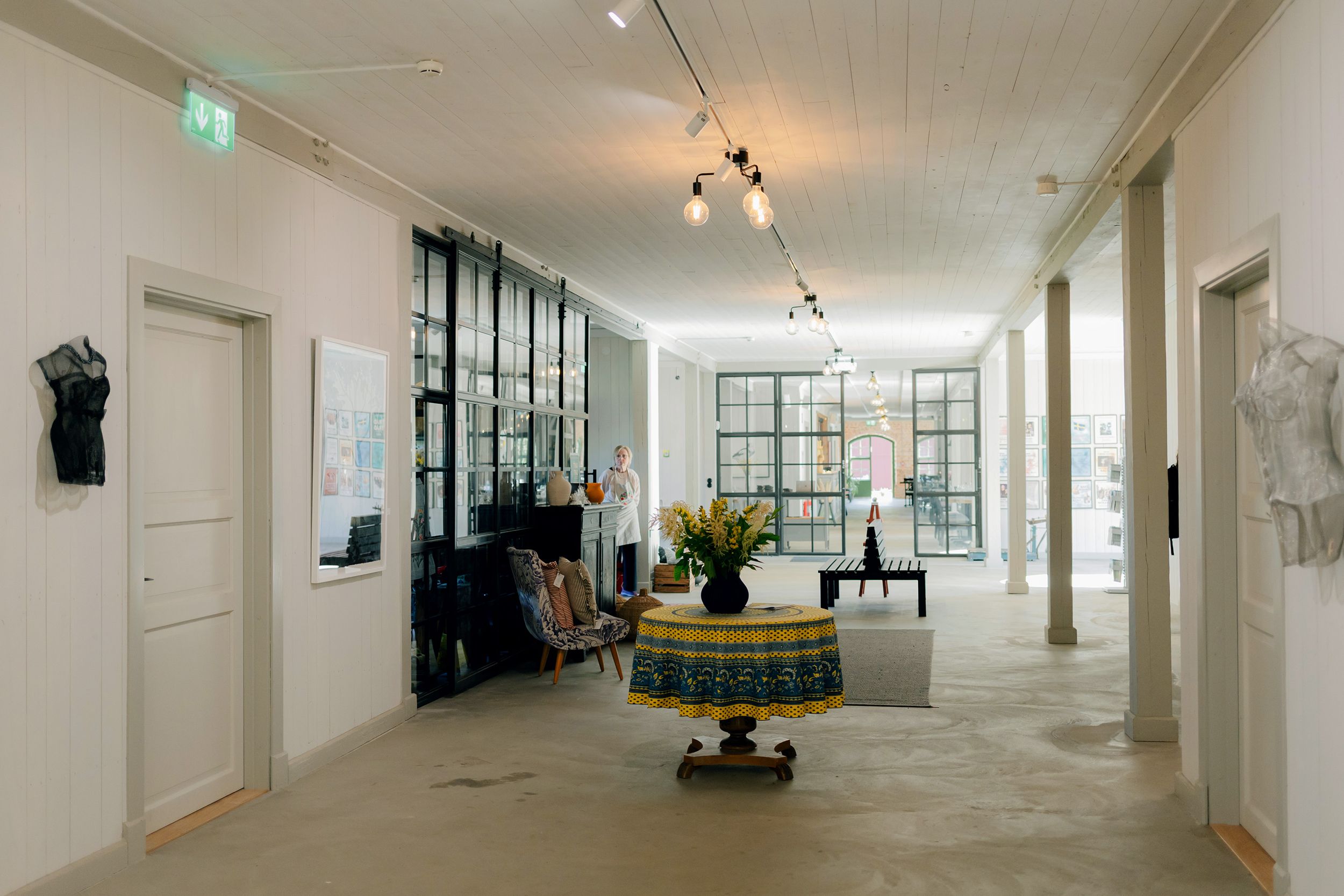 Emmi Christenssons konsert på Borgviks Gård tillsammans med  Jonatan Bengtsson. Fotograf Rebecca Nordin. Butiken.