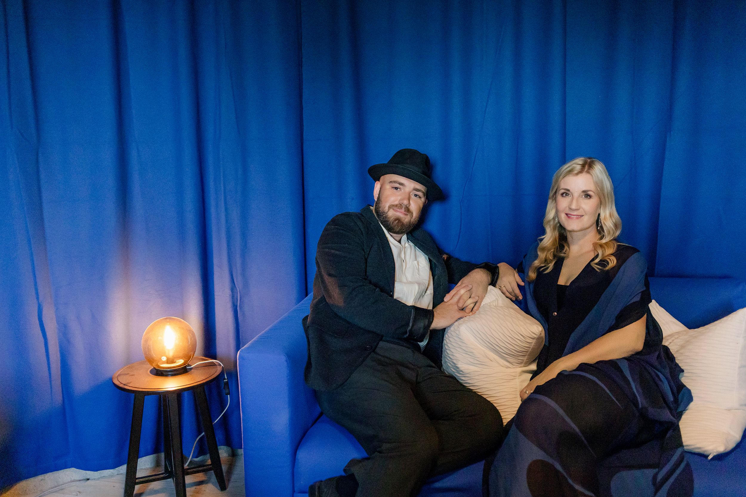 Emmi Christenssons konsert på Borgviks Gård tillsammans med  Jonatan Bengtsson. Fotograf Rebecca Nordin.