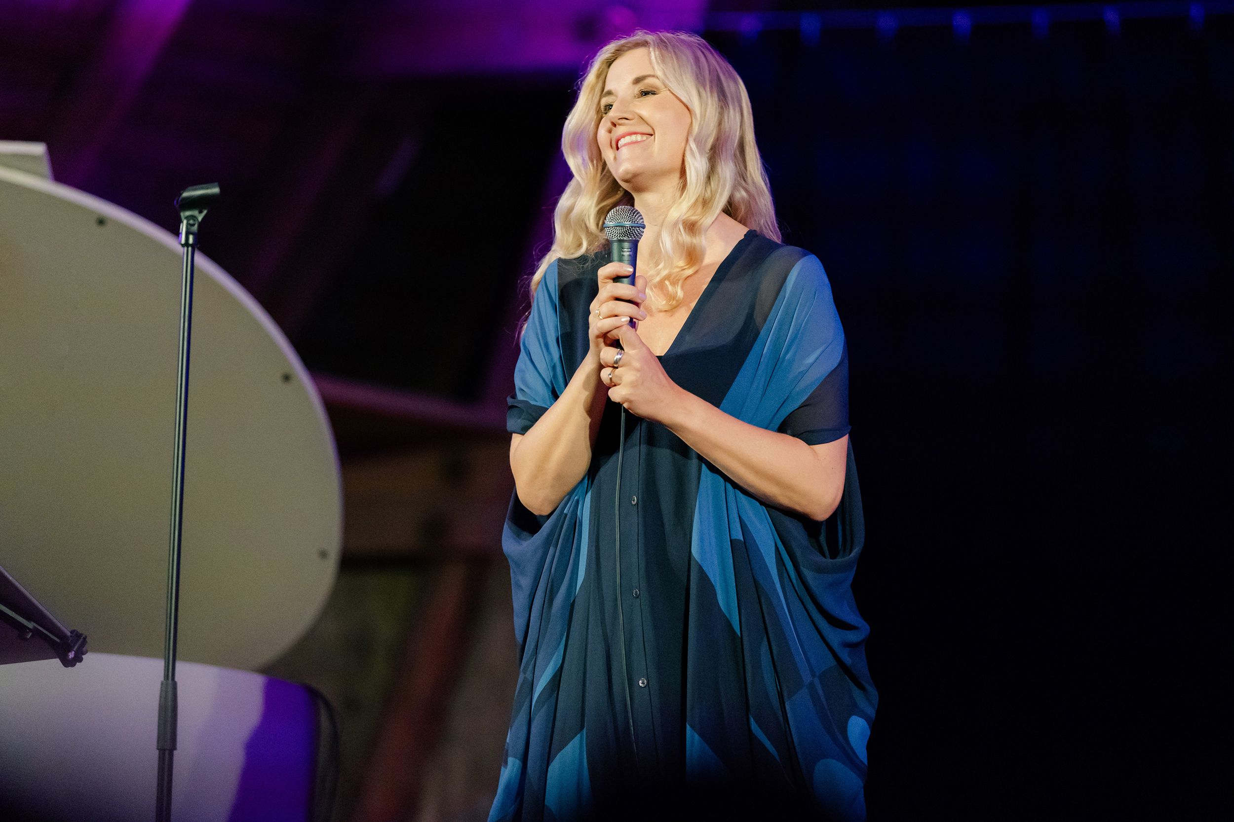 Emmi Christenssons konsert på Borgviks Gård tillsammans med  Jonatan Bengtsson. Fotograf Rebecca Nordin.