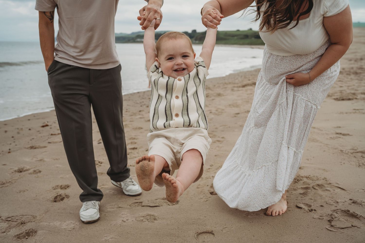 Family beach photography Northern Ireland