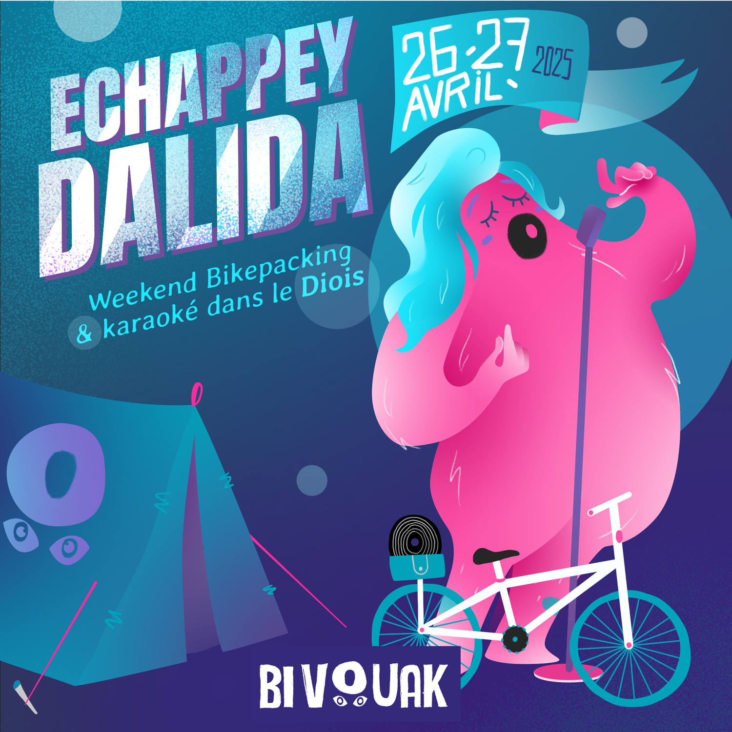 affiche event bivouak 2025