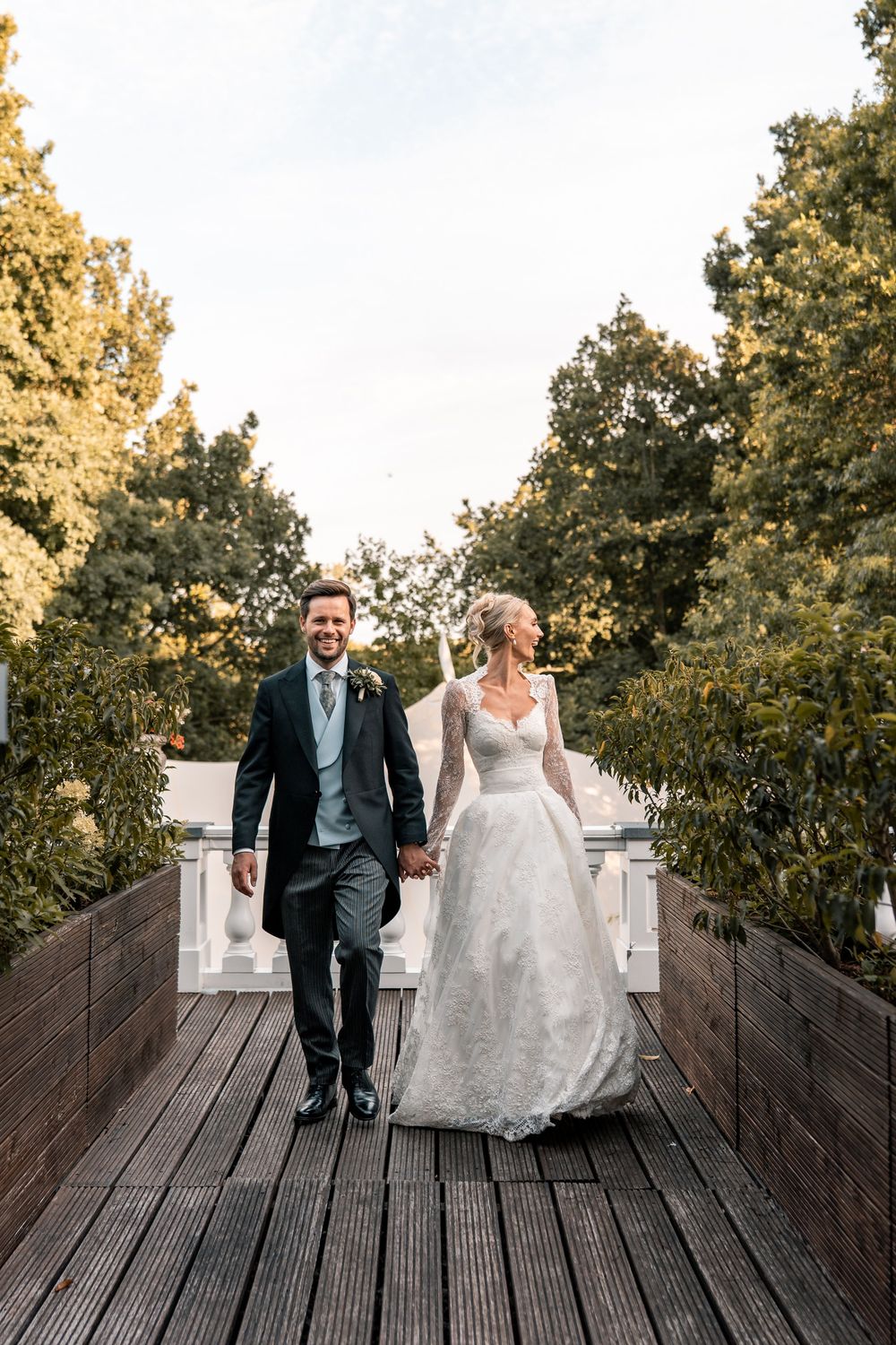 GOLDEN HOUR WEDDING PORTRAITS - NORFOLK LONDON WEDDING PHOTOGRAPHER