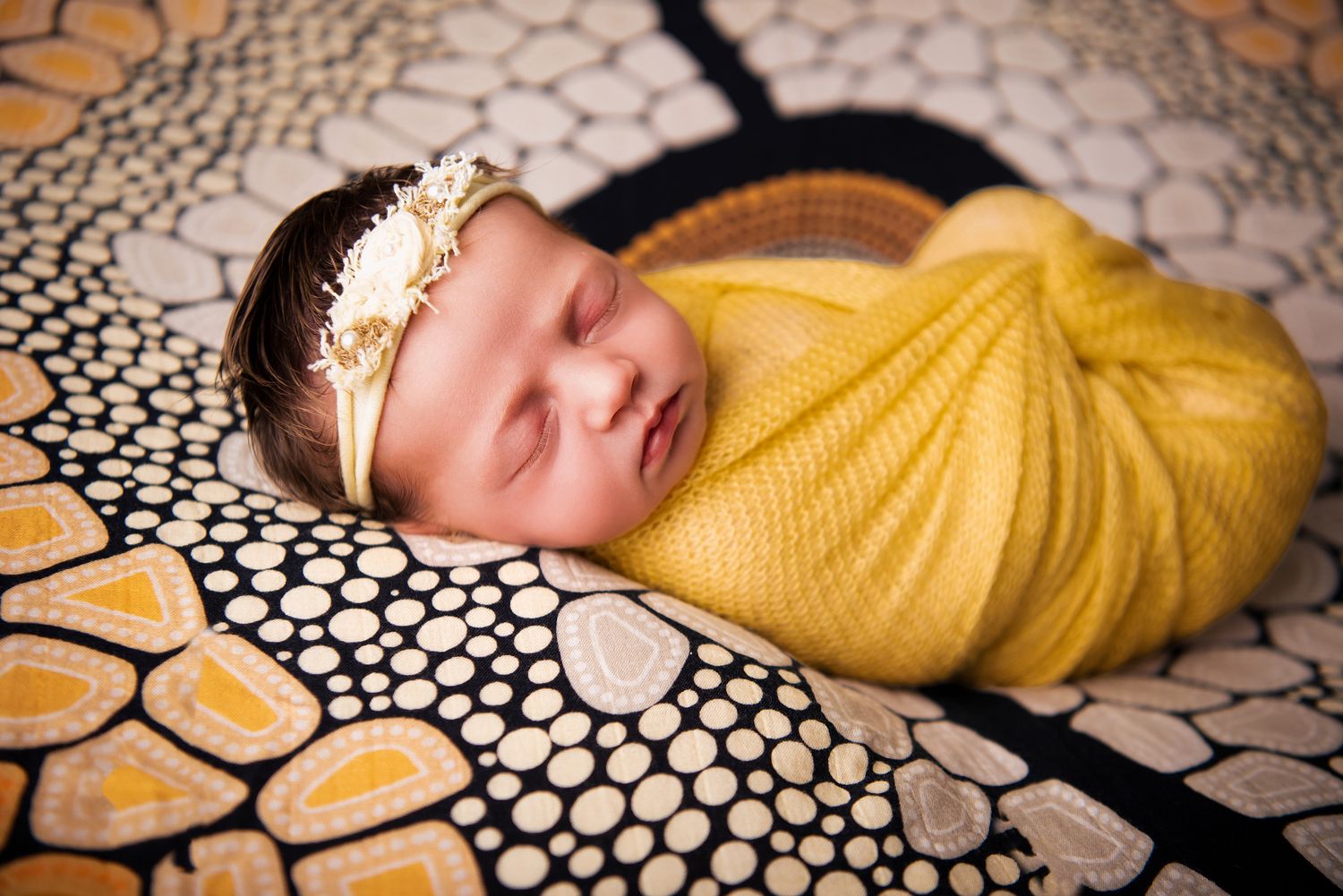 Newborn boy, beige and brown tones, bean bag, studio in Kempsey. Port Macquarie, Coffs Harbour, Mid North Coast.