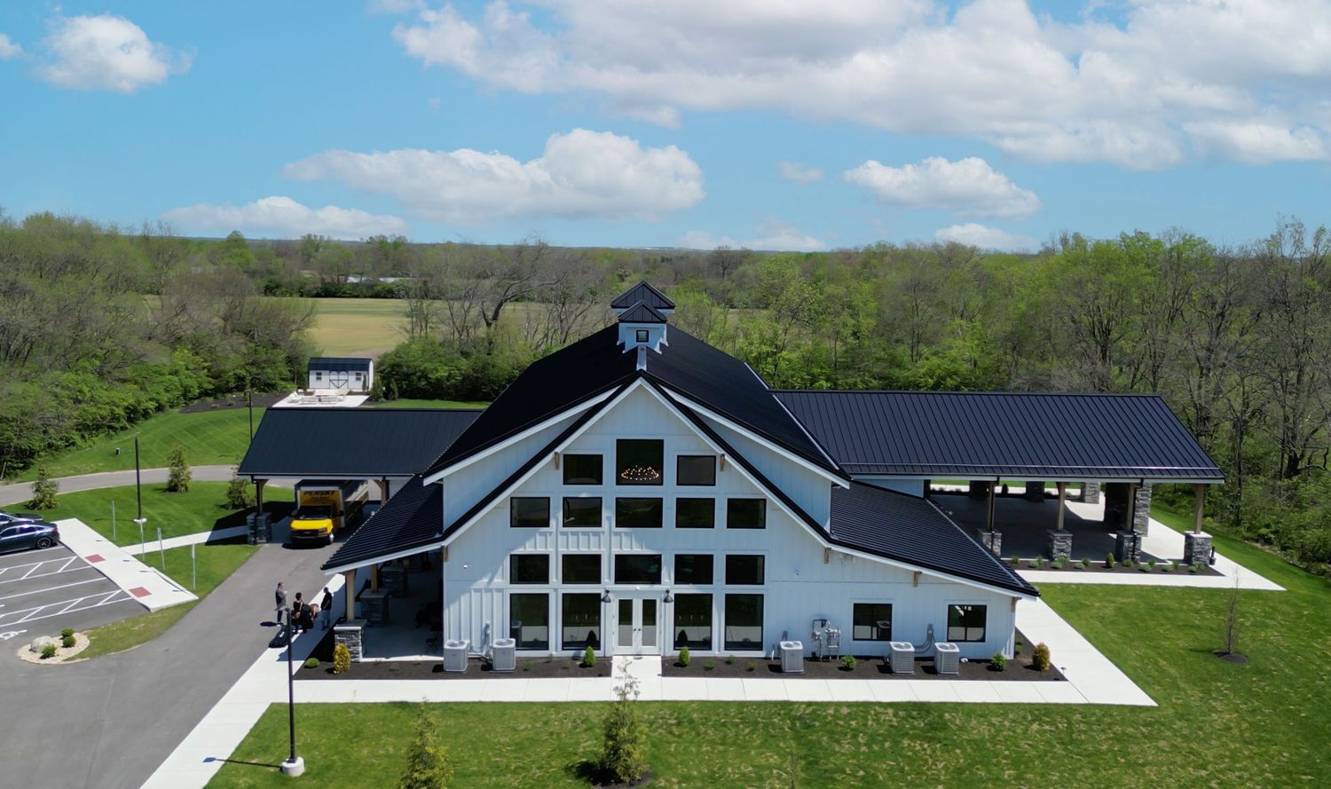 Modern luxury venue White Willow Meadows exterior
