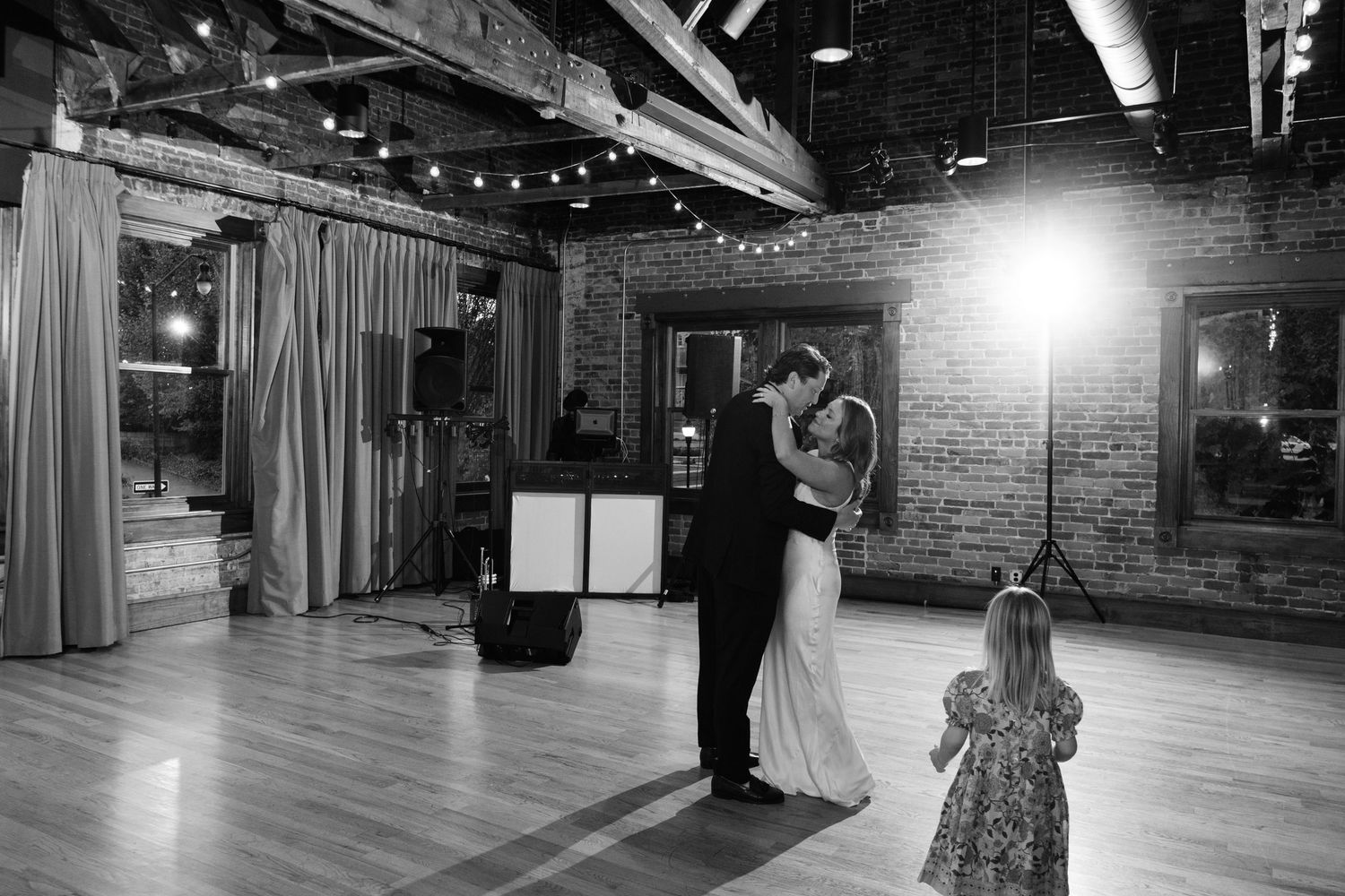 Packs Tavern Wedding. Bride and Groom First Dance Photography by Stephanie A Smith Photography