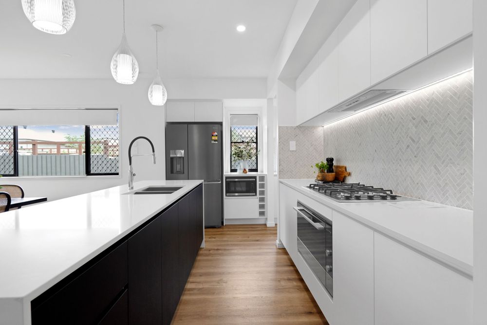 Contemporary kitchen photography for Gold Coast and Brisbane real estate listings