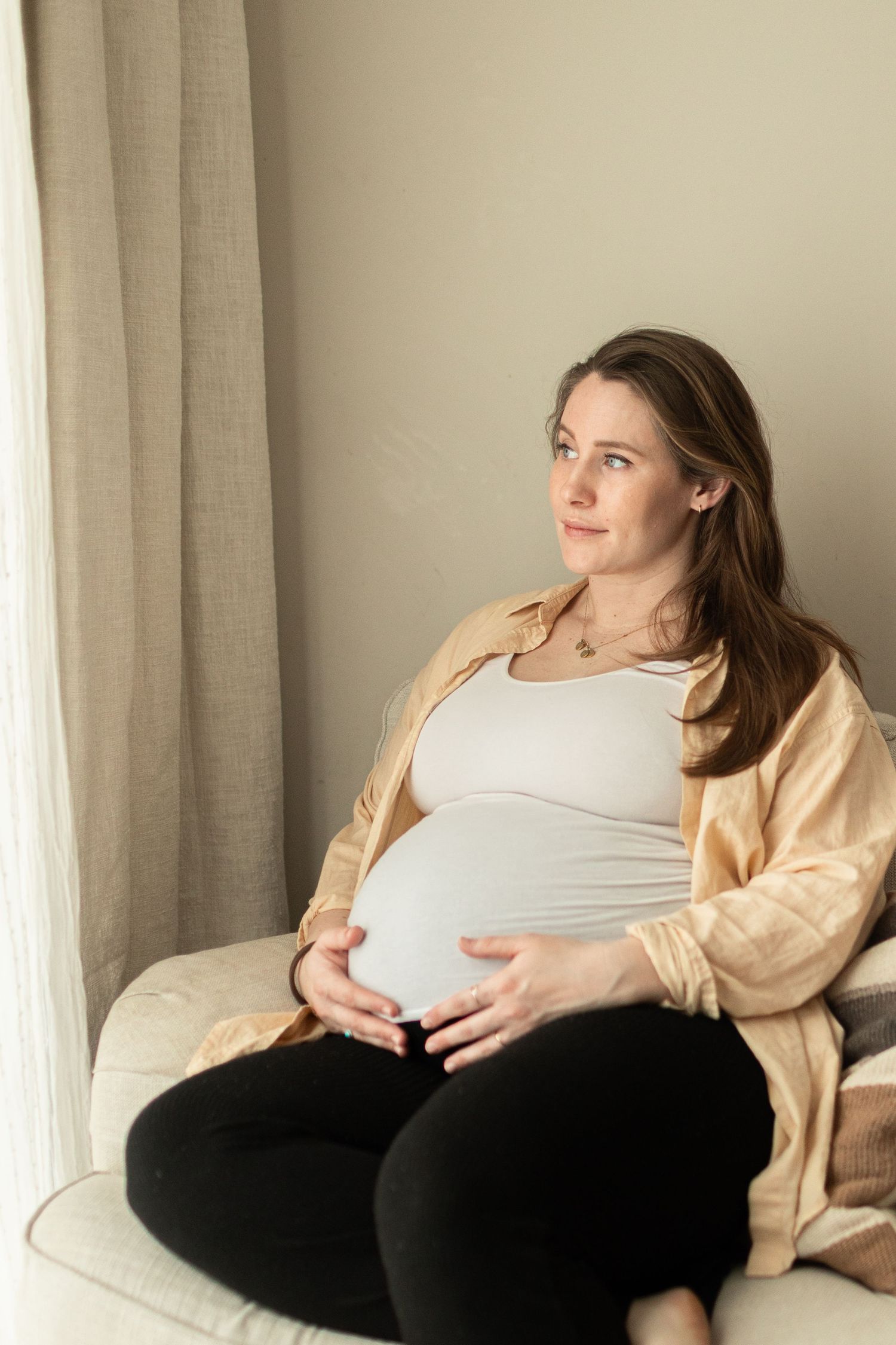 høygravid mamma