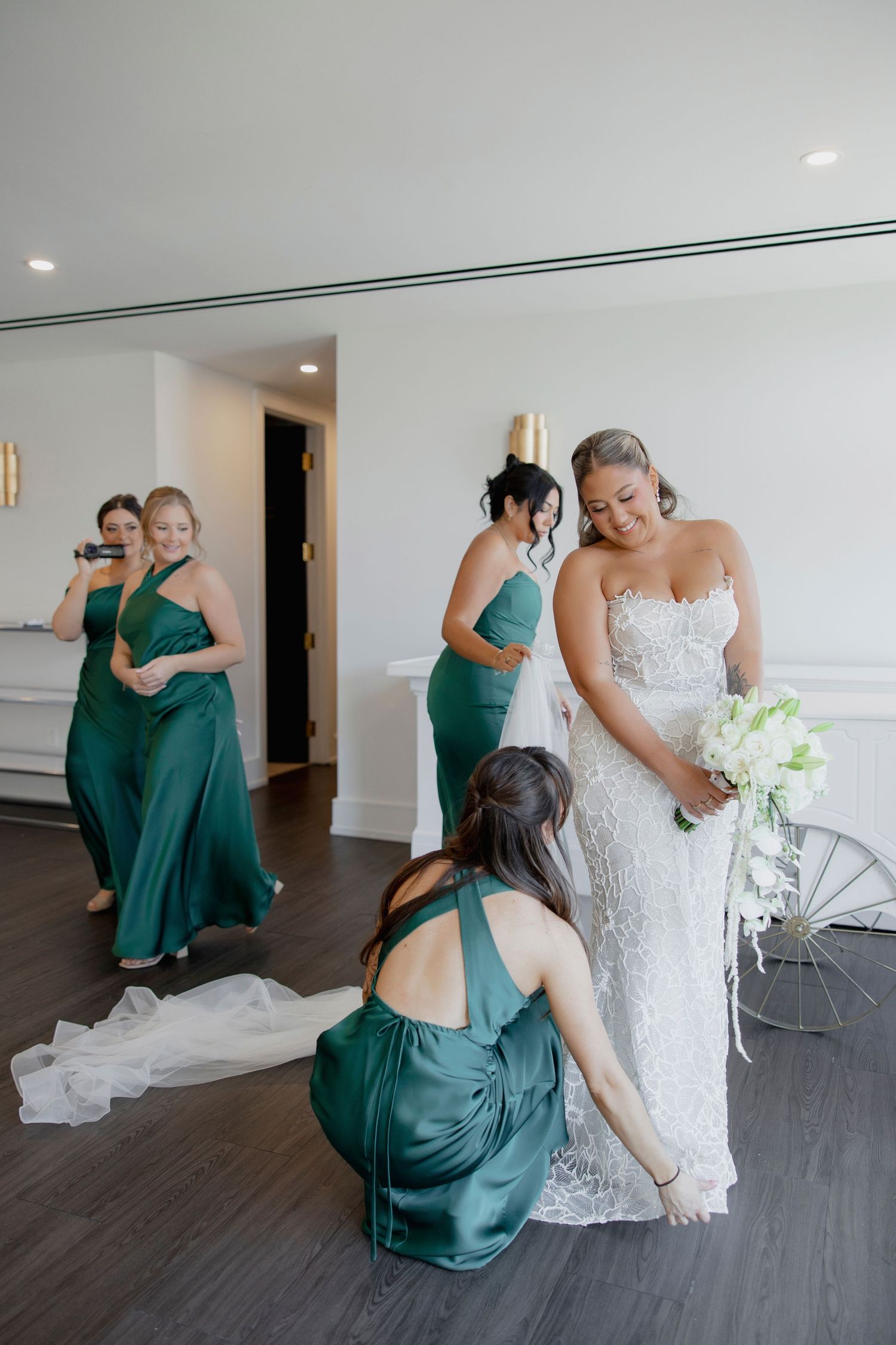 editorial Photography in Royal Venetian Mansion Venue Aurora