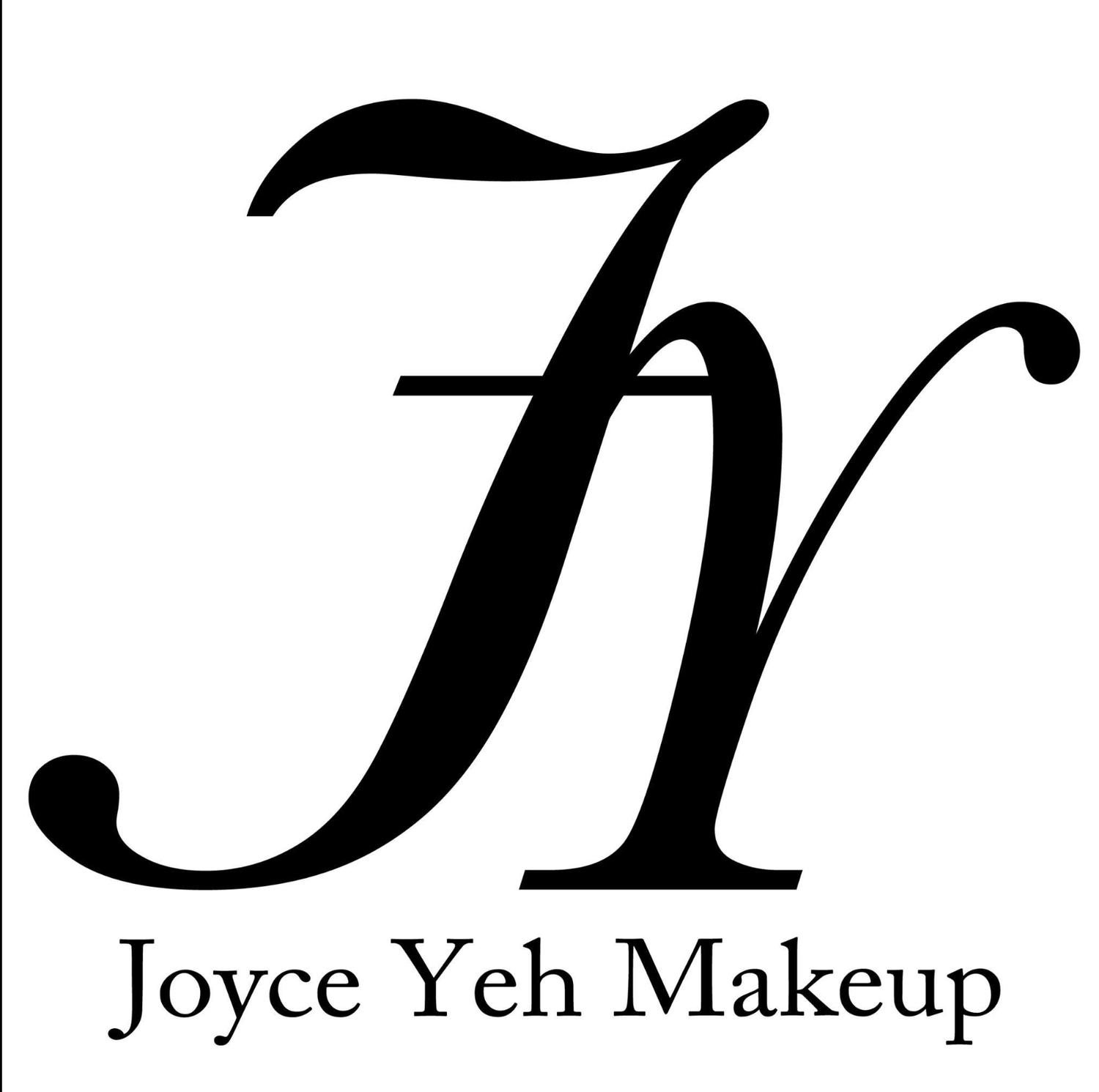 Elegant black cursive monogram logo featuring intertwined letters JN in ornate calligraphy style on white background.