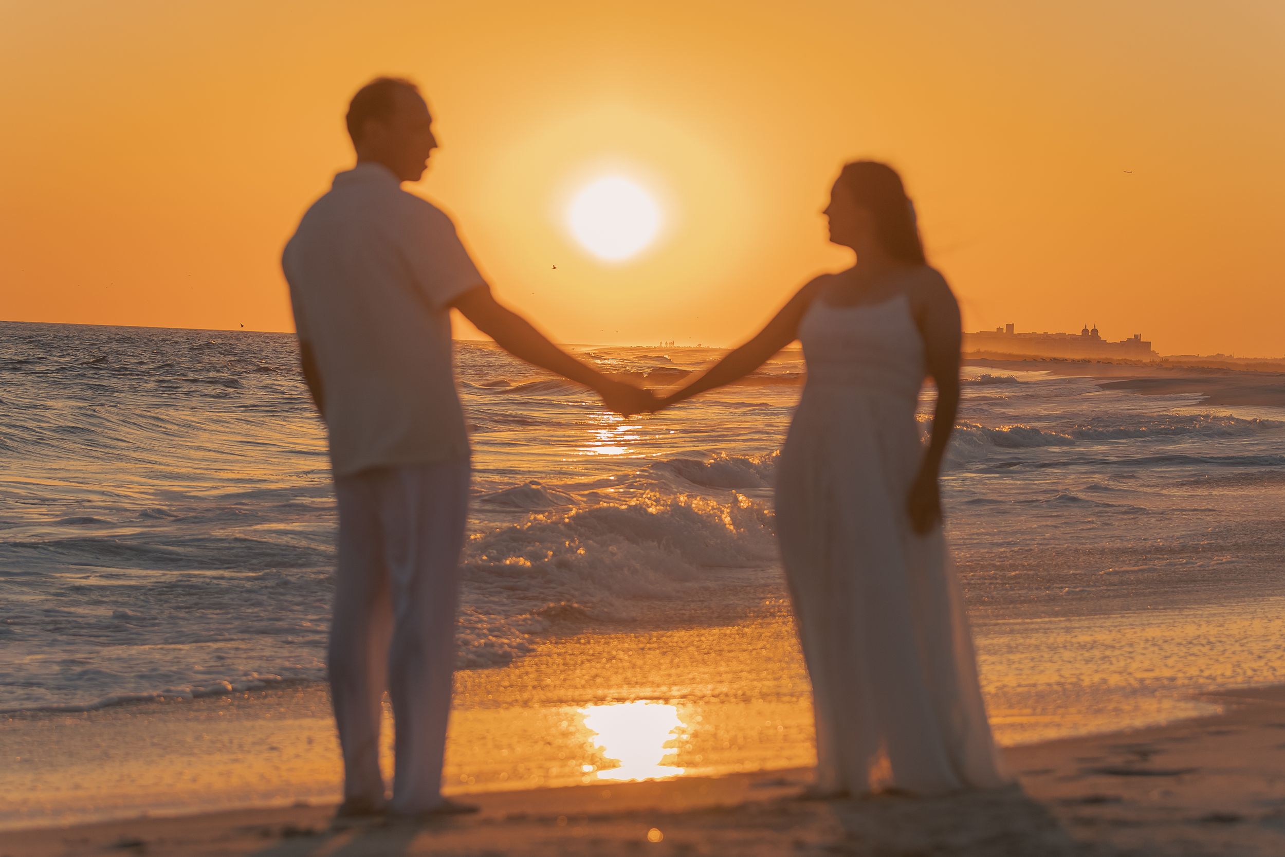 Couple at the beach