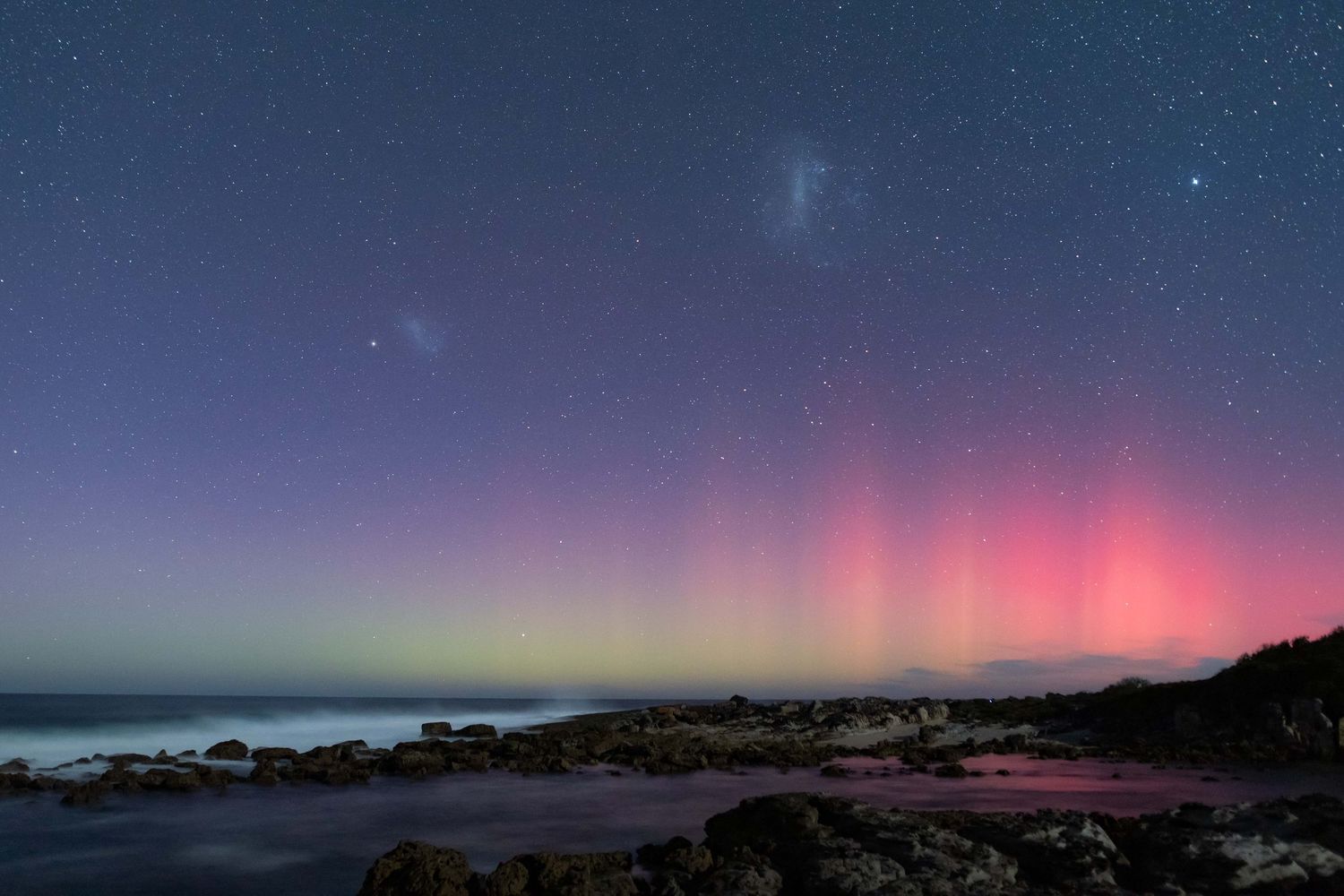 Aurora Australis, Jervis Bay, June 2025