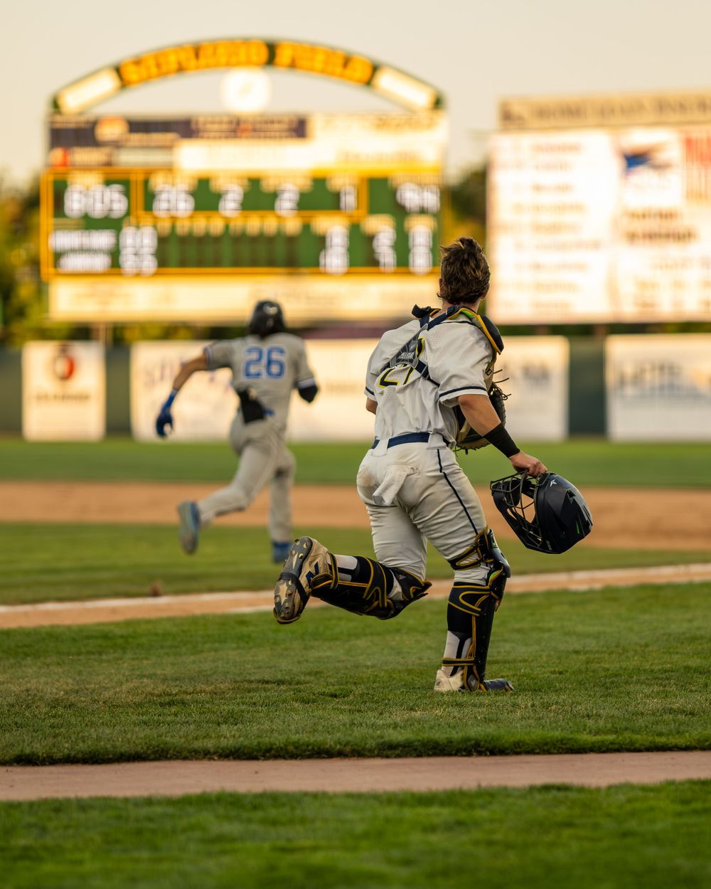Juco Baseball action in Grand Junction