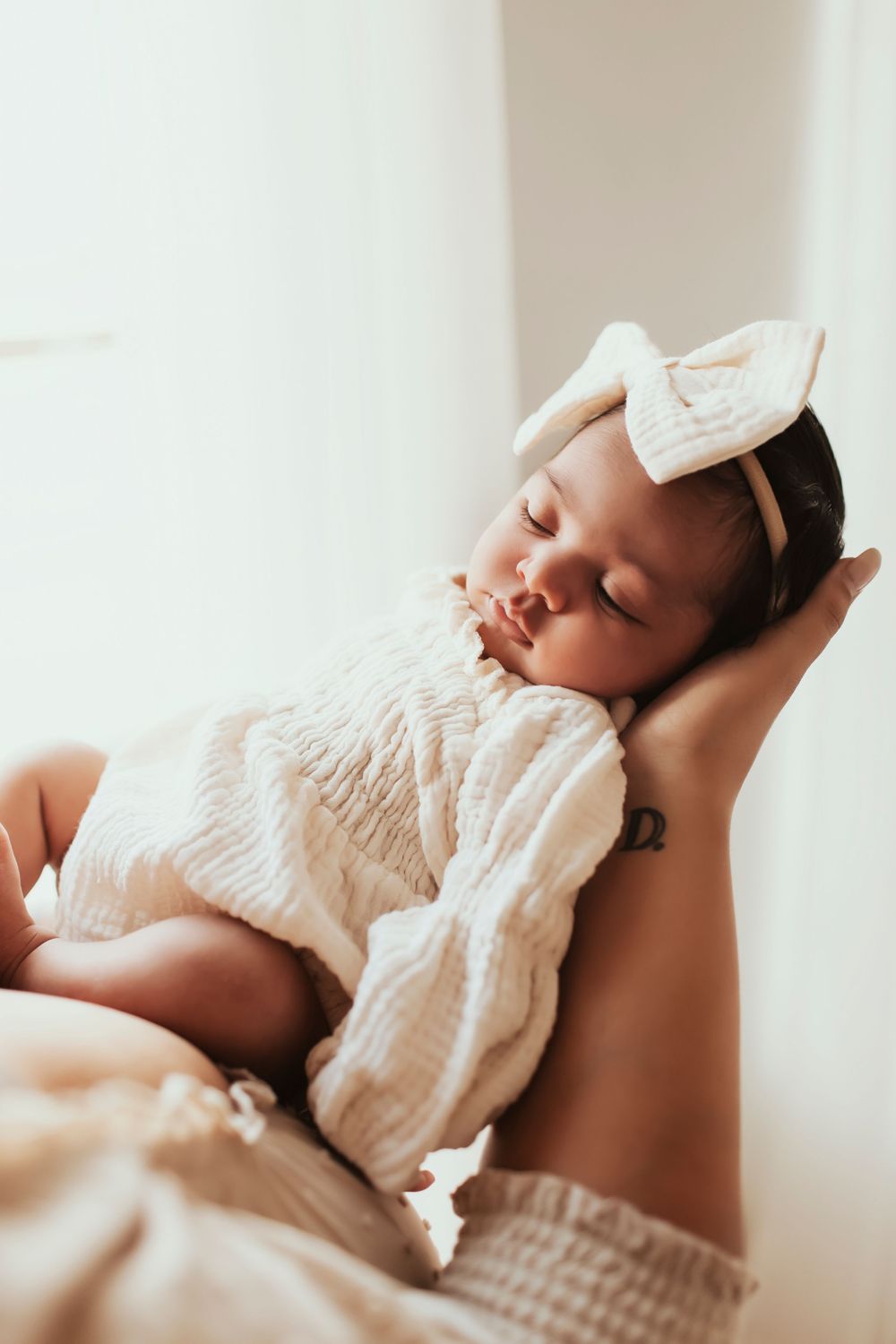 in home newborn photography San Diego