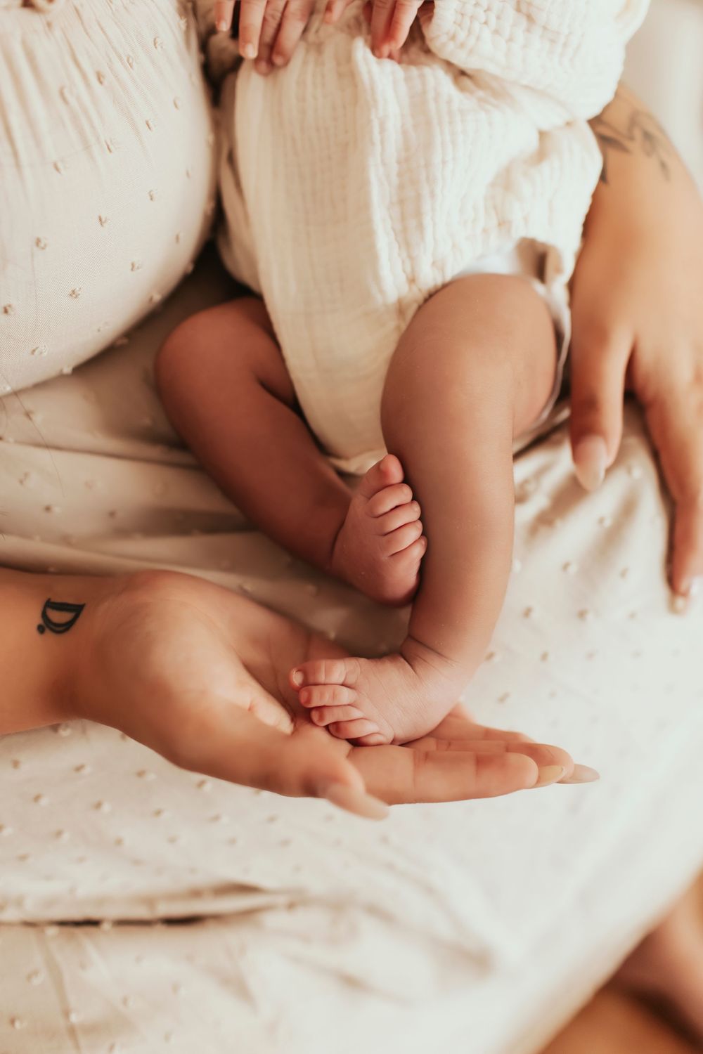 in home newborn photography San Diego